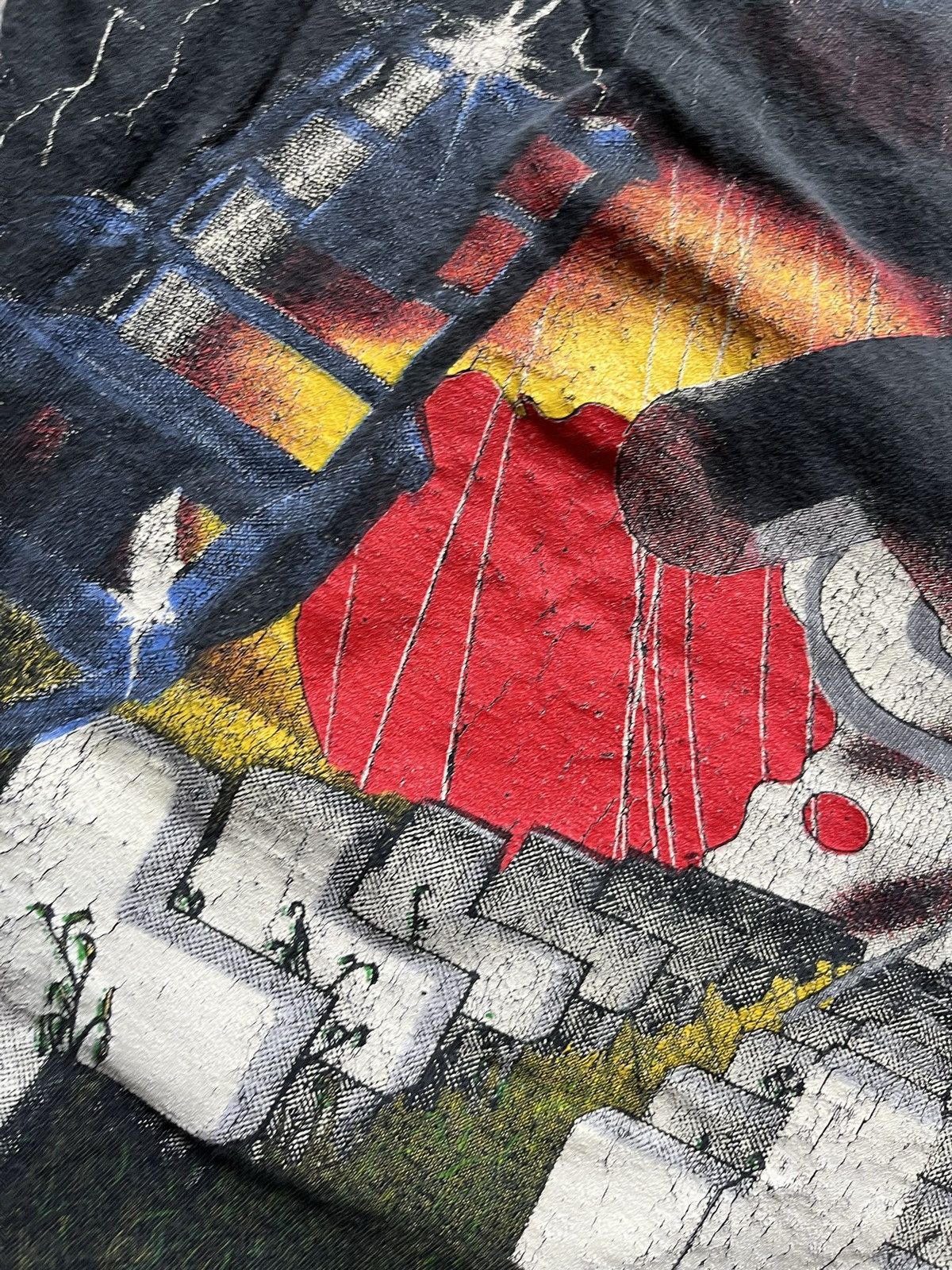 Vintage Vintage Rare 1991 Metallica All Over Print T-shirt Size US XL / EU 56 / 4 - 18 Thumbnail