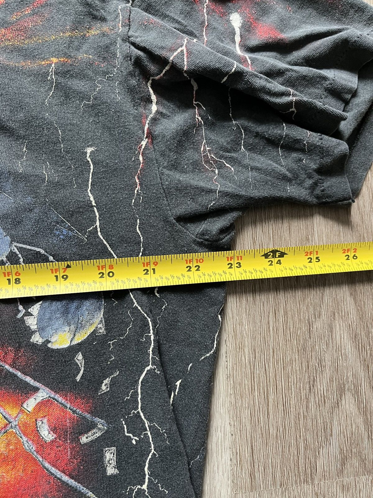 Vintage Vintage Rare 1991 Metallica All Over Print T-shirt Size US XL / EU 56 / 4 - 3 Thumbnail