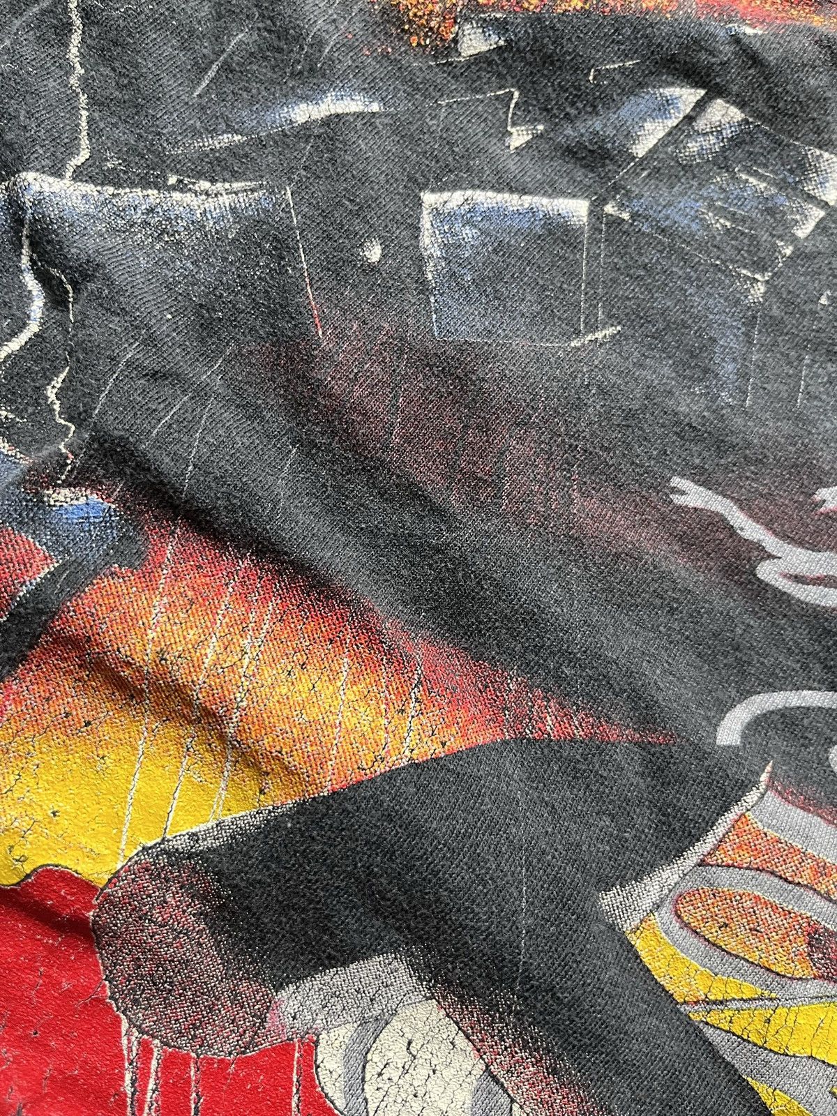 Vintage Vintage Rare 1991 Metallica All Over Print T-shirt Size US XL / EU 56 / 4 - 19 Thumbnail