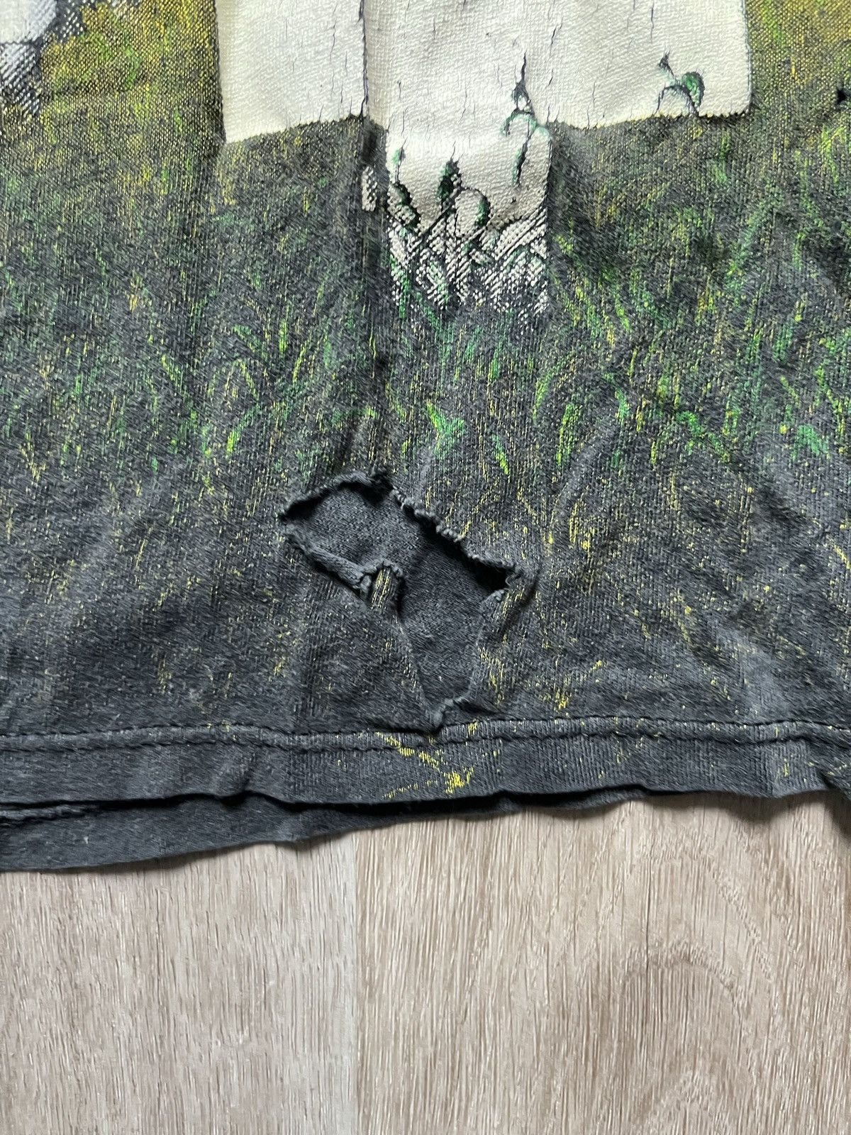 Vintage Vintage Rare 1991 Metallica All Over Print T-shirt Size US XL / EU 56 / 4 - 6 Thumbnail