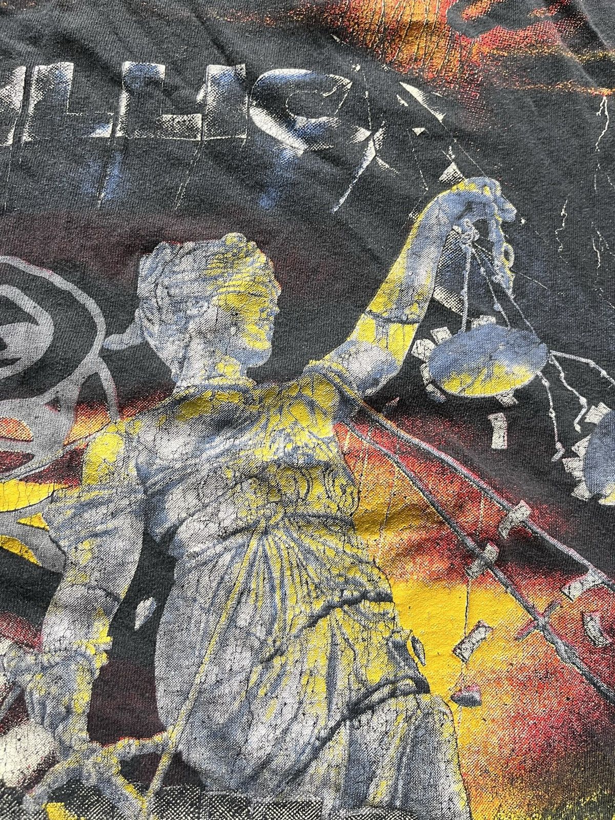 Vintage Vintage Rare 1991 Metallica All Over Print T-shirt Size US XL / EU 56 / 4 - 17 Thumbnail