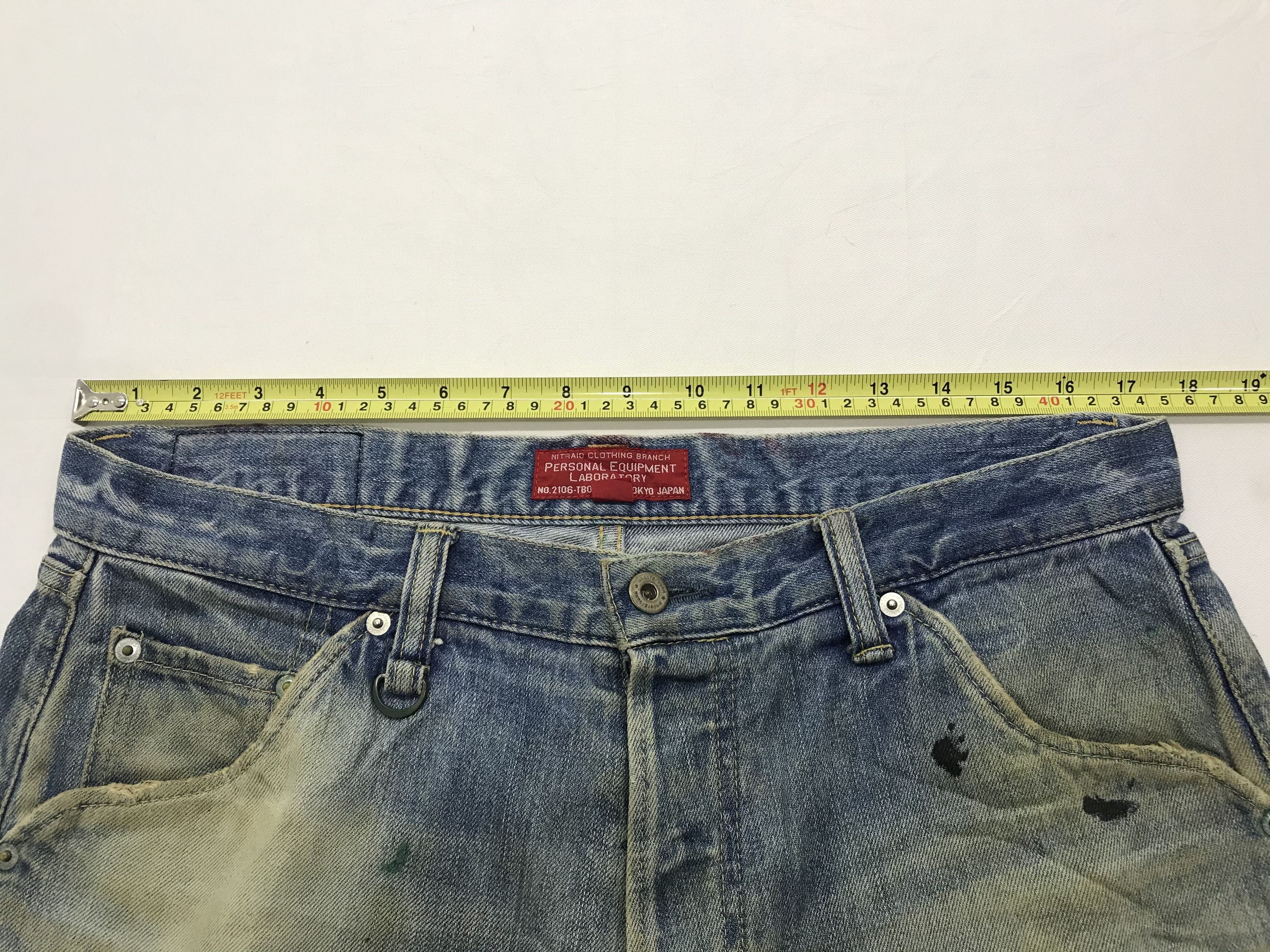 Nitraid ❌Last Drop❌🔥Rare🔥Nitraid Tokyo Distressed Denim jeans Size US 36 / EU 52 - 10 Thumbnail