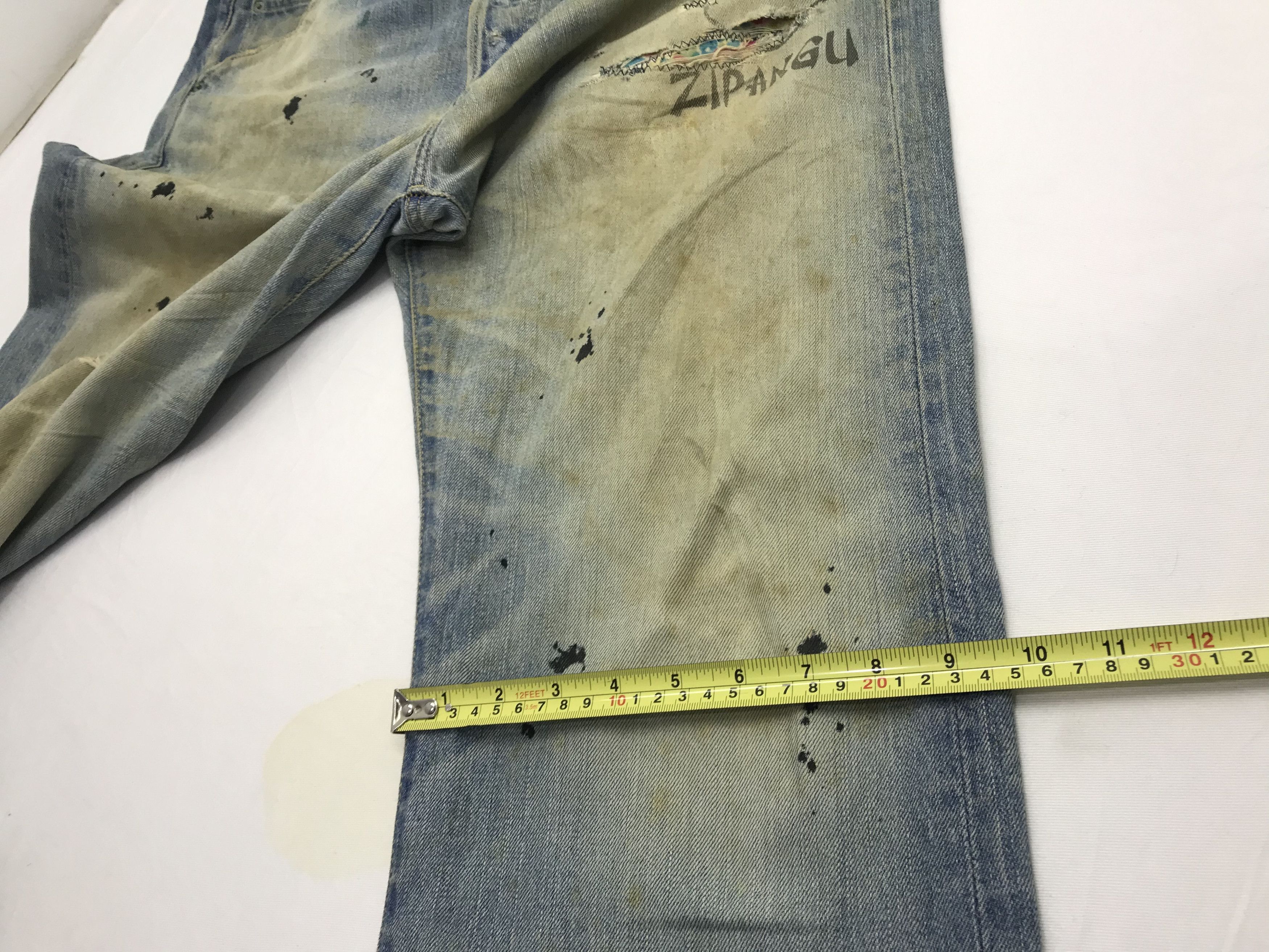 Nitraid ❌Last Drop❌🔥Rare🔥Nitraid Tokyo Distressed Denim jeans Size US 36 / EU 52 - 6 Thumbnail
