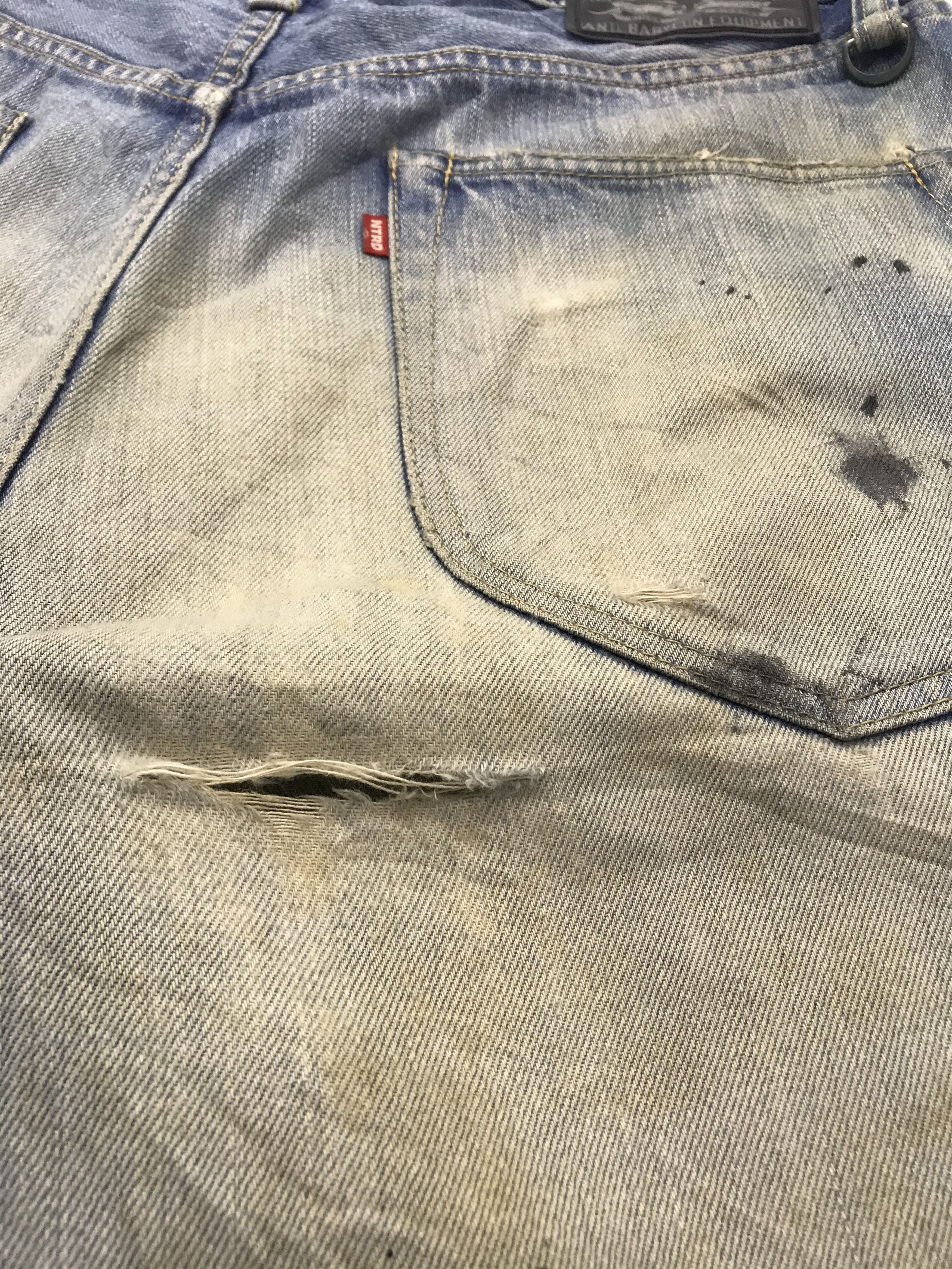 Nitraid ❌Last Drop❌🔥Rare🔥Nitraid Tokyo Distressed Denim jeans Size US 36 / EU 52 - 14 Thumbnail