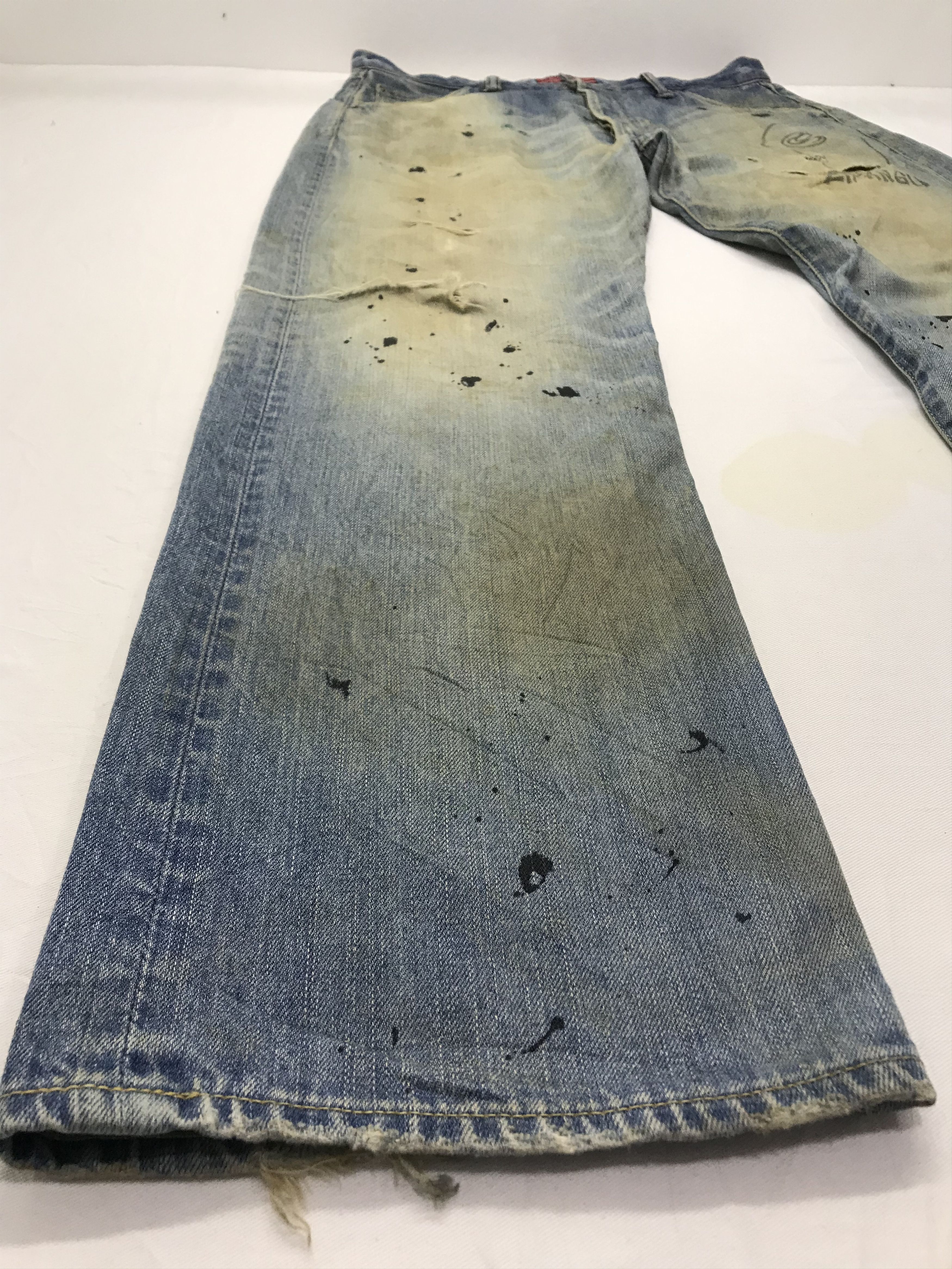 Nitraid ❌Last Drop❌🔥Rare🔥Nitraid Tokyo Distressed Denim jeans Size US 36 / EU 52 - 21 Thumbnail
