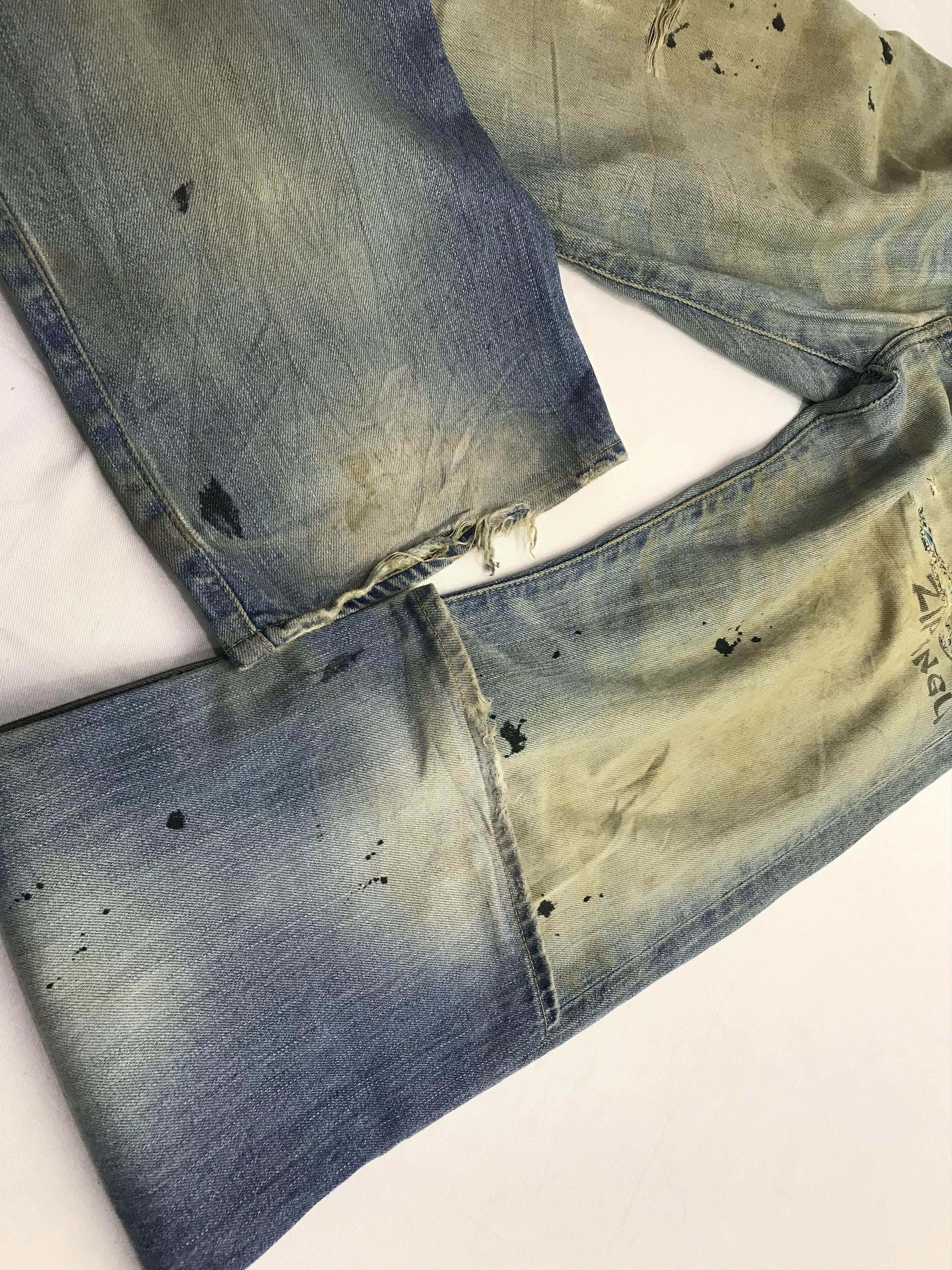 Nitraid ❌Last Drop❌🔥Rare🔥Nitraid Tokyo Distressed Denim jeans Size US 36 / EU 52 - 24 Thumbnail
