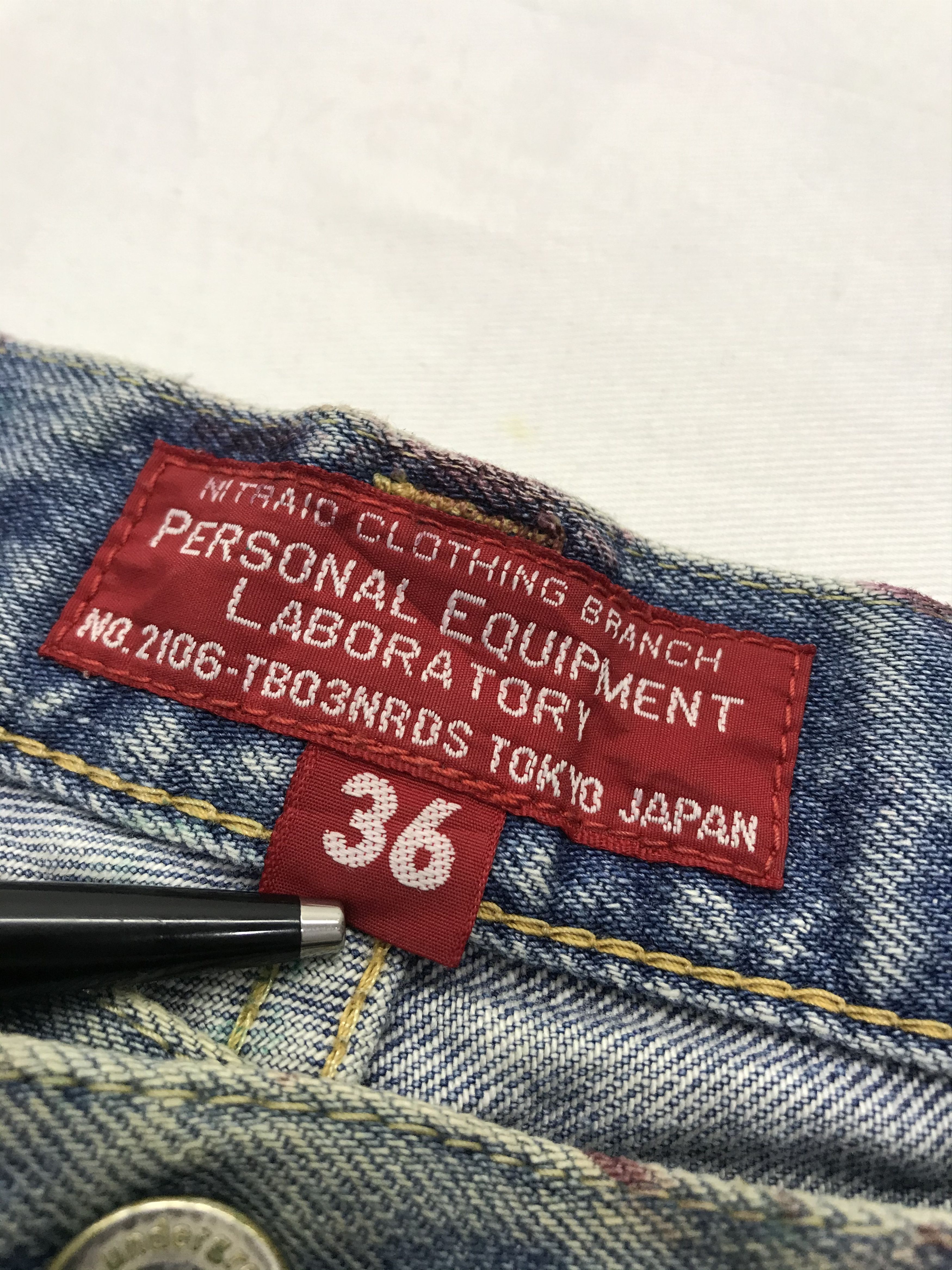 Nitraid ❌Last Drop❌🔥Rare🔥Nitraid Tokyo Distressed Denim jeans Size US 36 / EU 52 - 19 Thumbnail