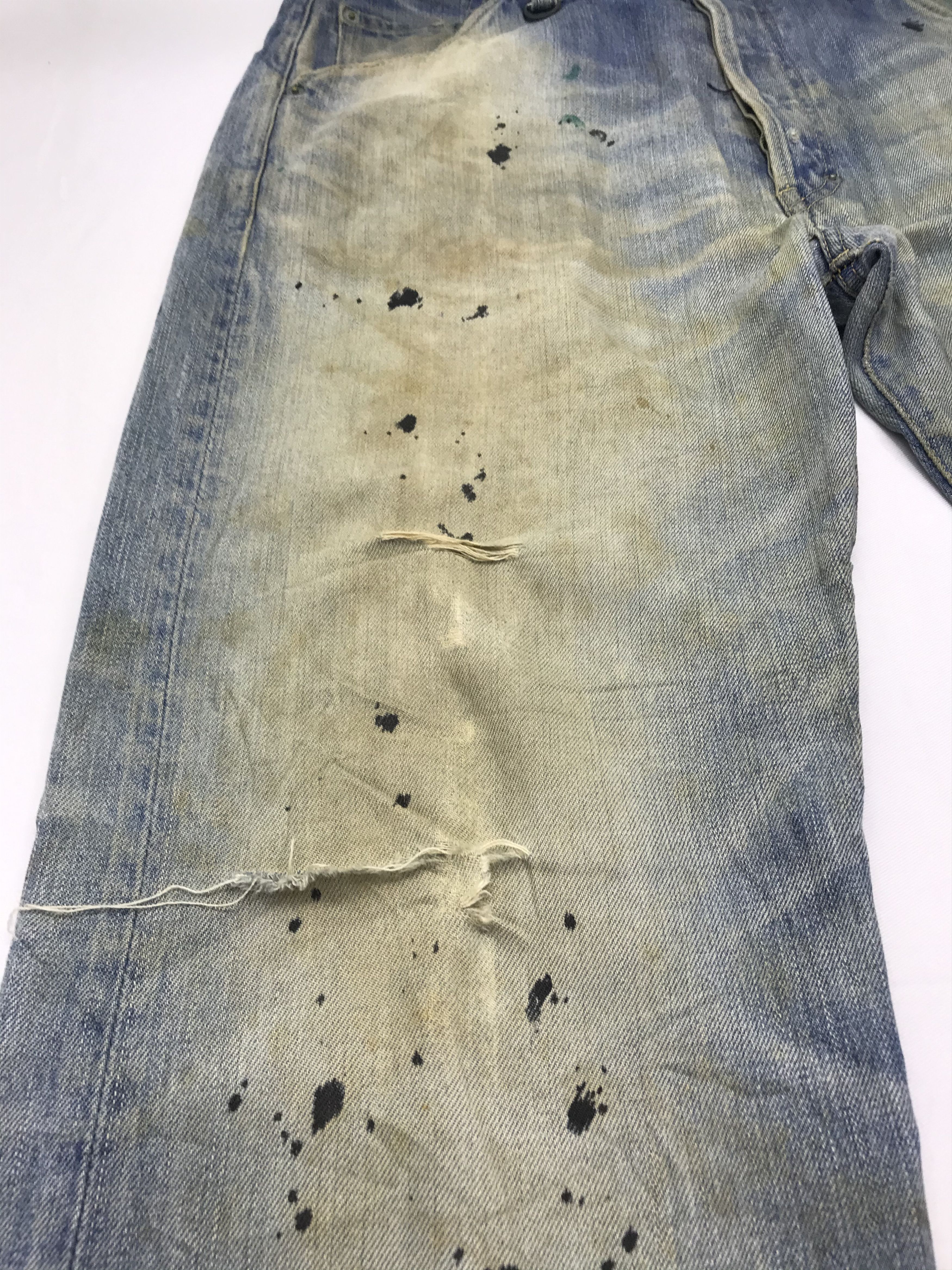 Nitraid ❌Last Drop❌🔥Rare🔥Nitraid Tokyo Distressed Denim jeans Size US 36 / EU 52 - 22 Thumbnail