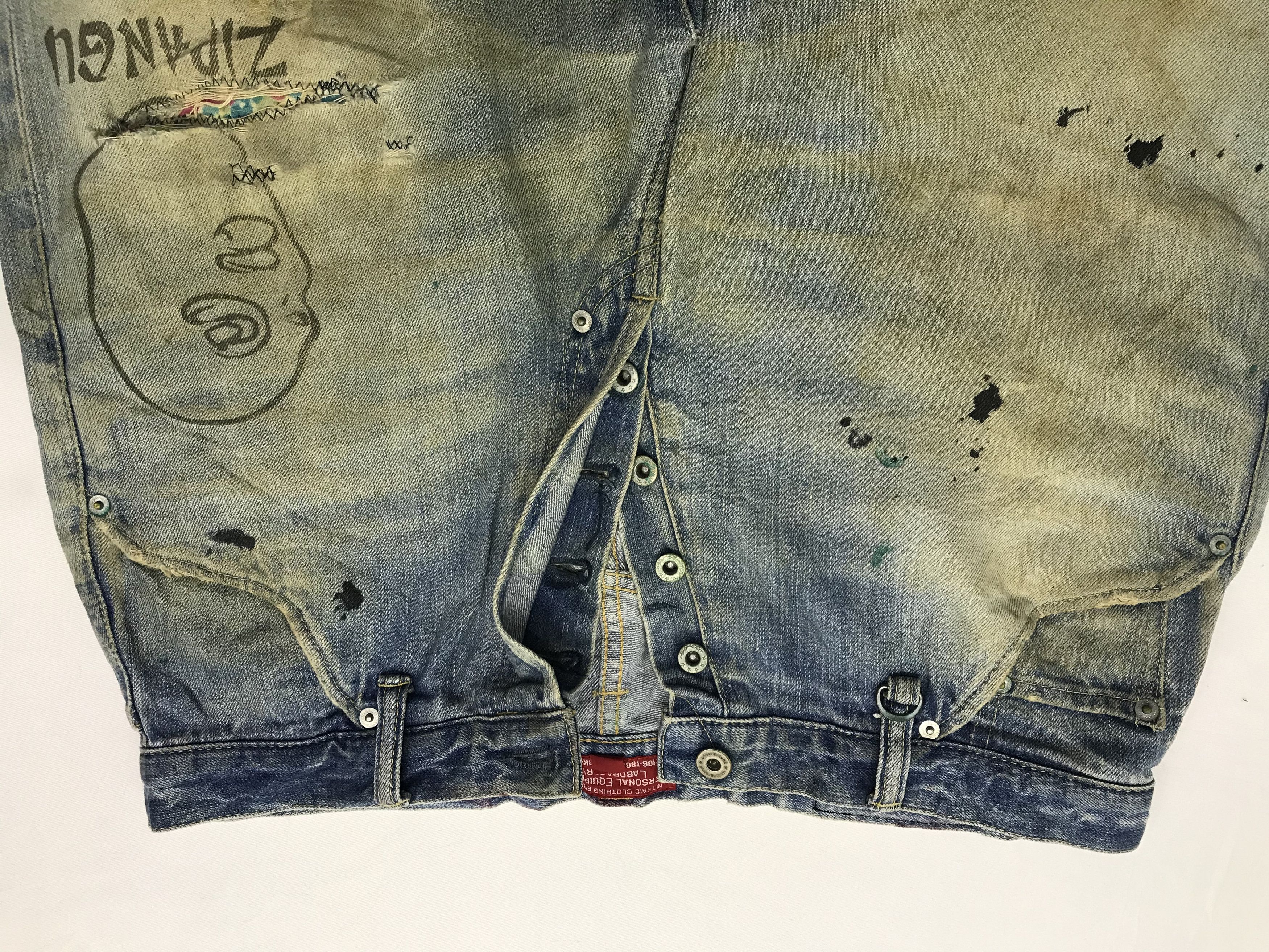 Nitraid ❌Last Drop❌🔥Rare🔥Nitraid Tokyo Distressed Denim jeans Size US 36 / EU 52 - 25 Thumbnail