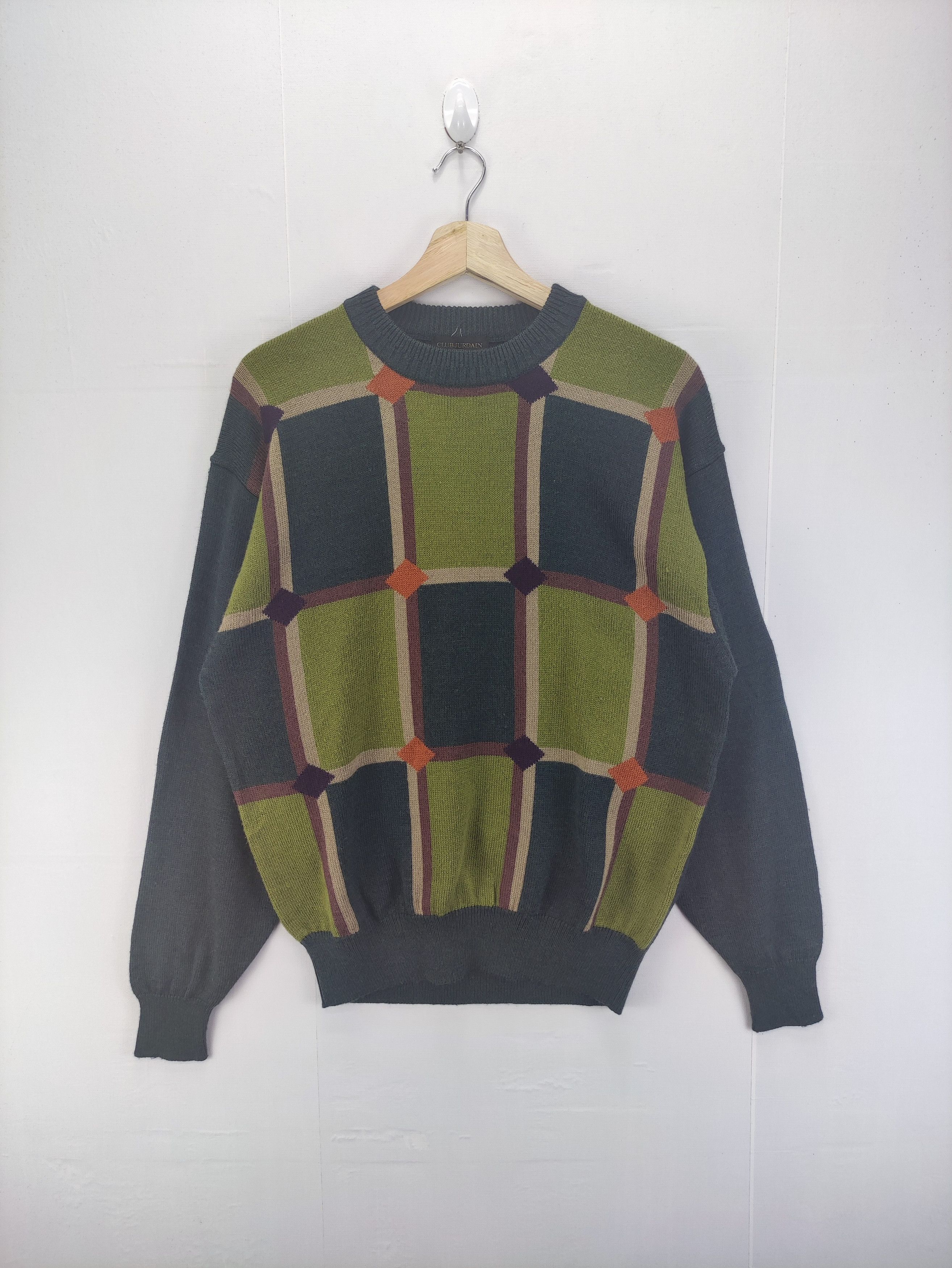 Vintage knit Sweater Jumper By Club Jurdain