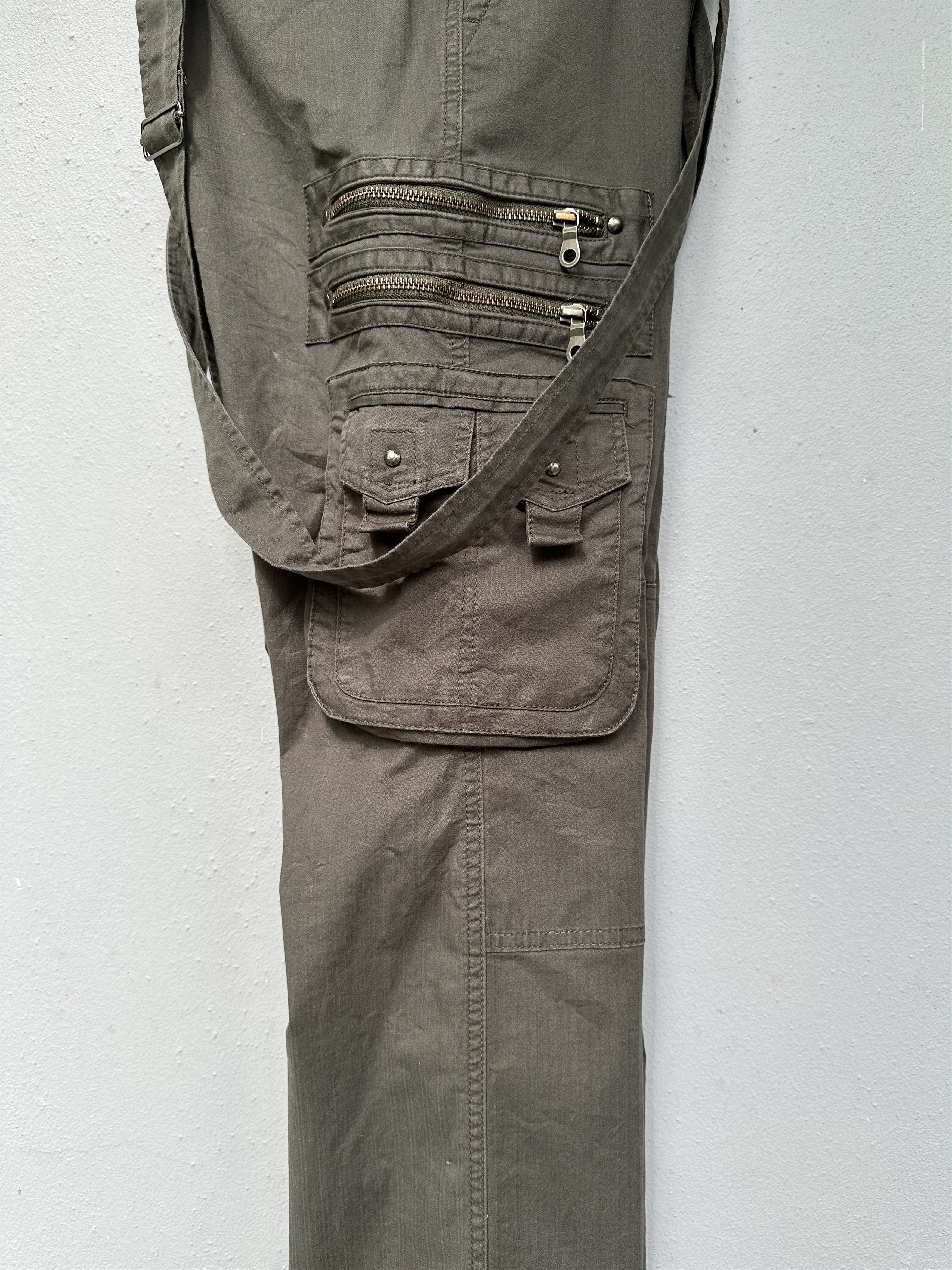 Hysteric Glamour Vintage Suspenders Semantic Design Bondage Cargo Pants Size US 32 / EU 48 - 16 Thumbnail