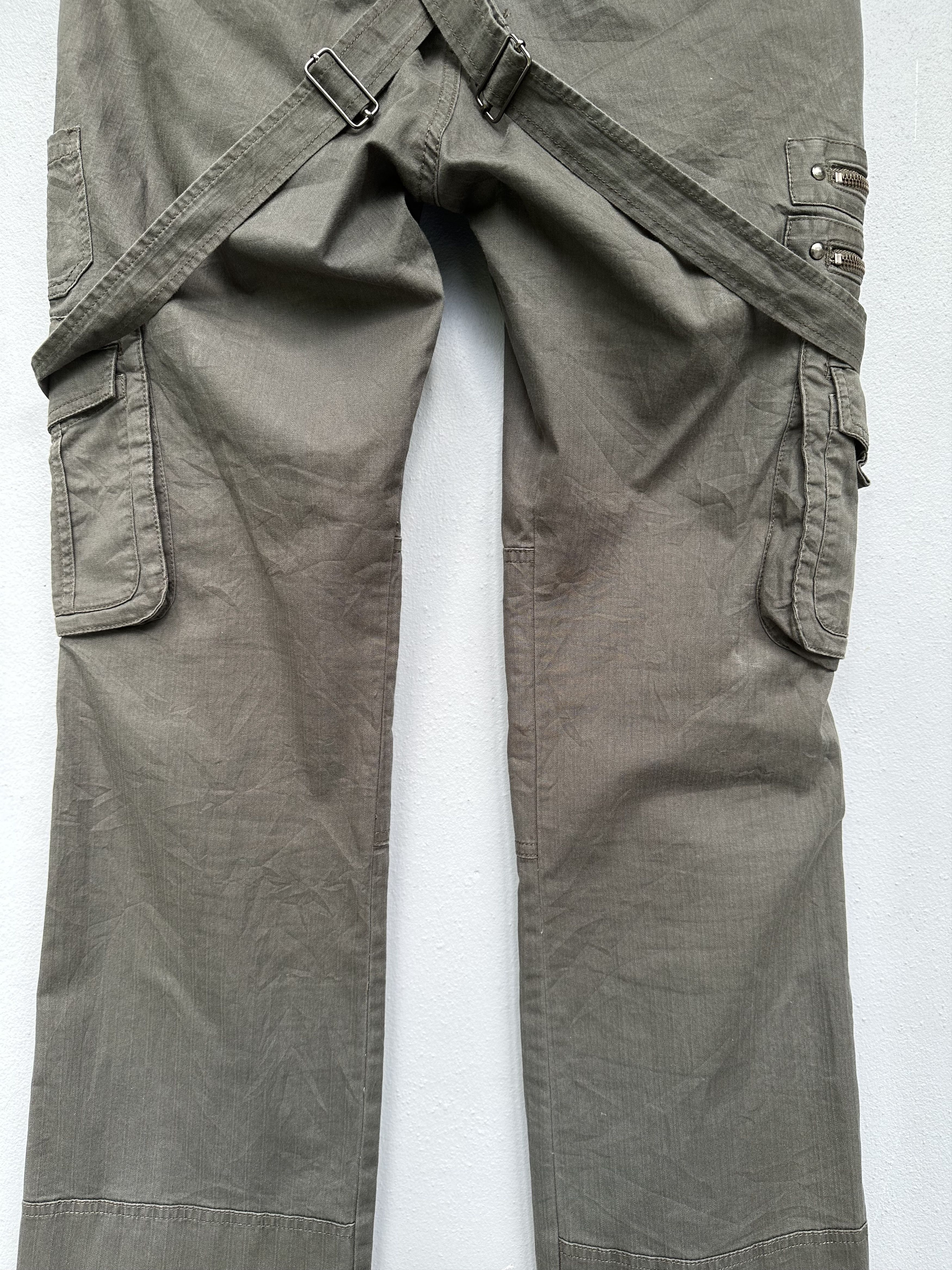 Hysteric Glamour Vintage Suspenders Semantic Design Bondage Cargo Pants Size US 32 / EU 48 - 8 Thumbnail