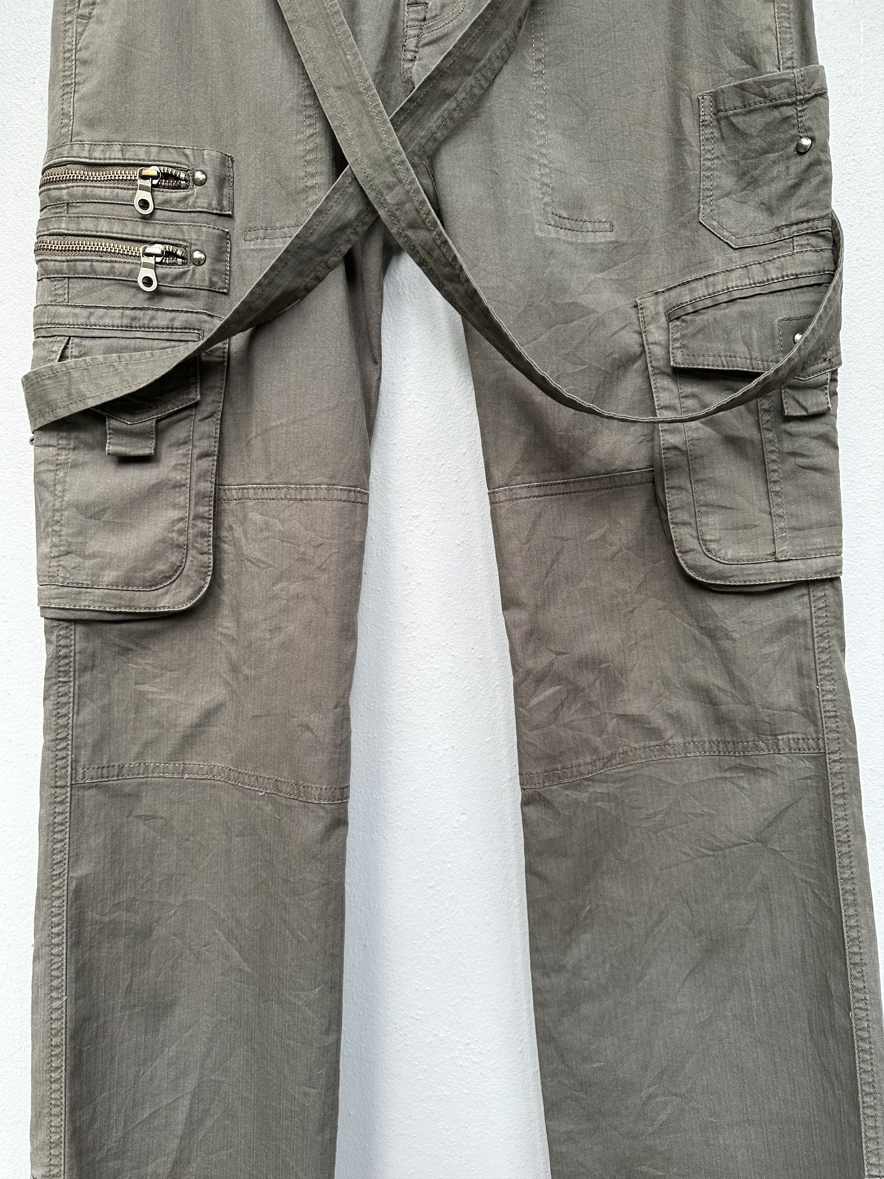 Hysteric Glamour Vintage Suspenders Semantic Design Bondage Cargo Pants Size US 32 / EU 48 - 5 Thumbnail