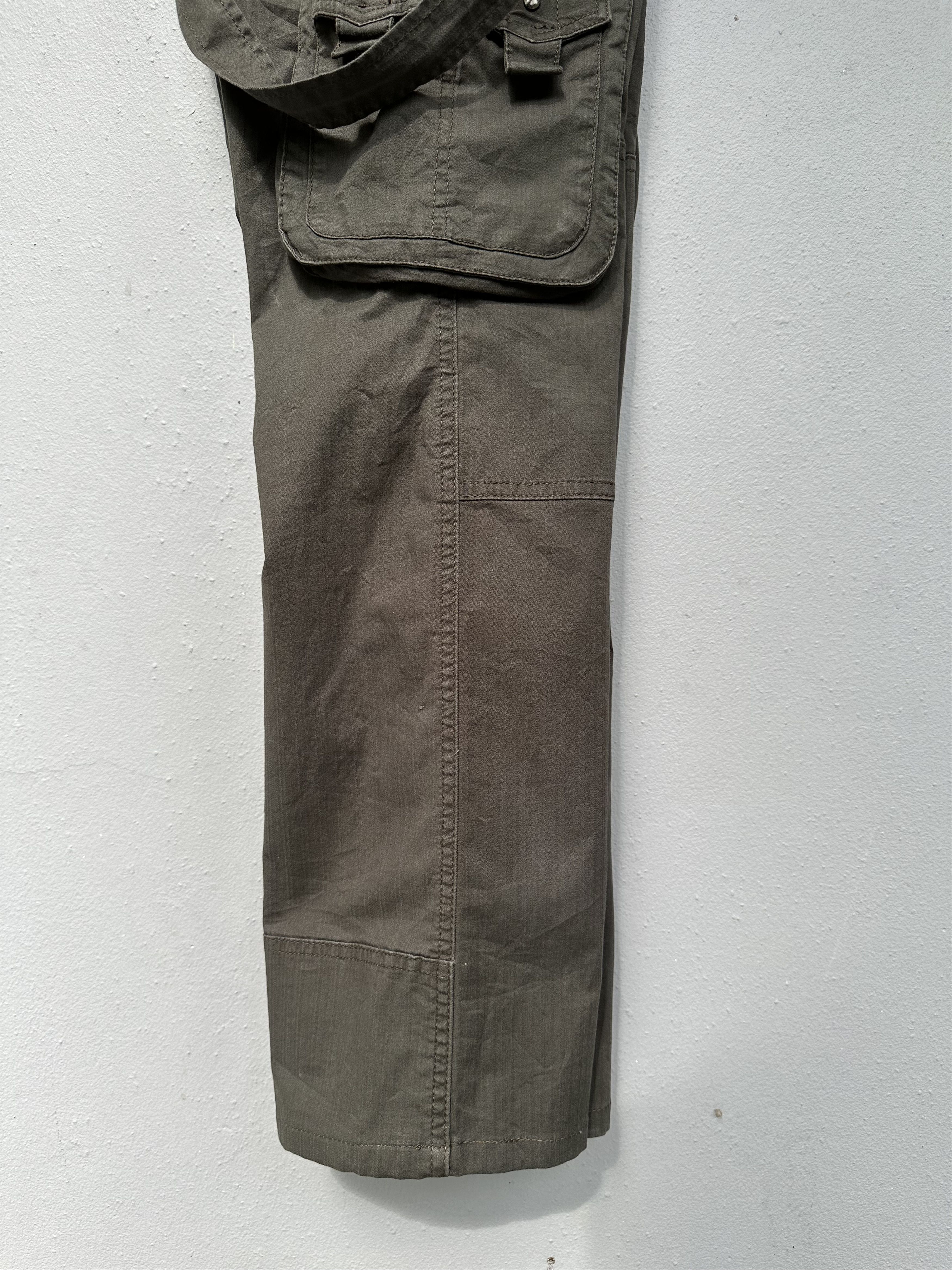 Hysteric Glamour Vintage Suspenders Semantic Design Bondage Cargo Pants Size US 32 / EU 48 - 17 Thumbnail