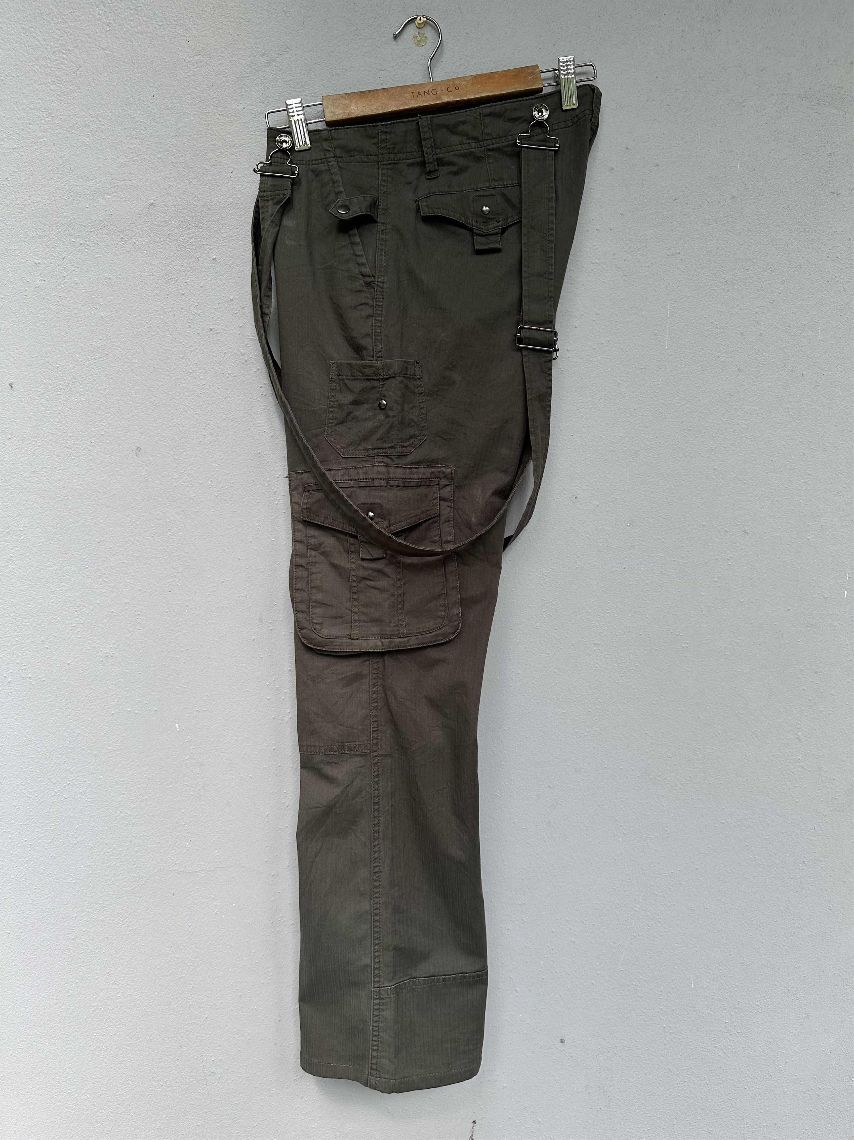 Hysteric Glamour Vintage Suspenders Semantic Design Bondage Cargo Pants Size US 32 / EU 48 - 10 Thumbnail