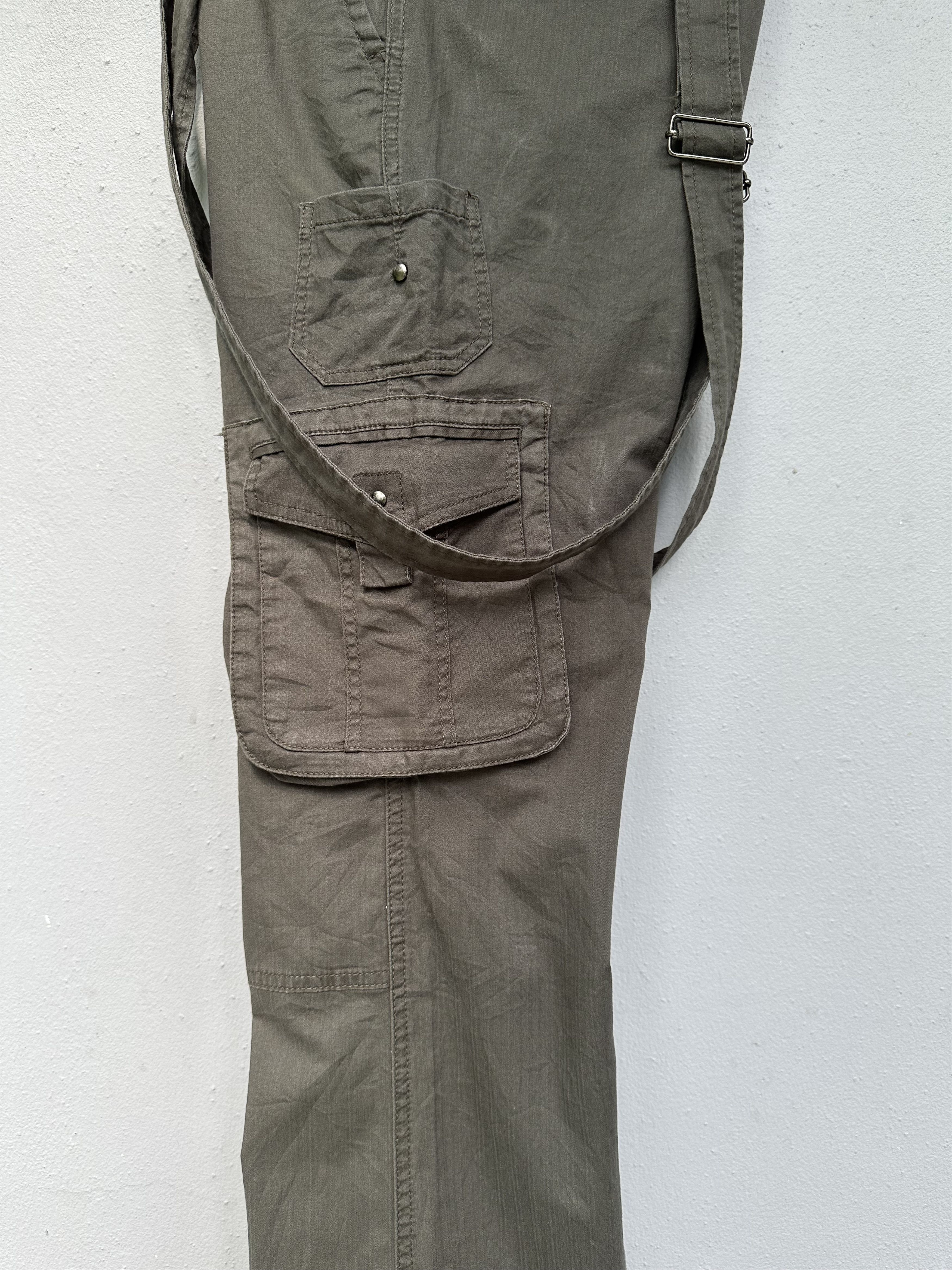 Hysteric Glamour Vintage Suspenders Semantic Design Bondage Cargo Pants Size US 32 / EU 48 - 12 Thumbnail