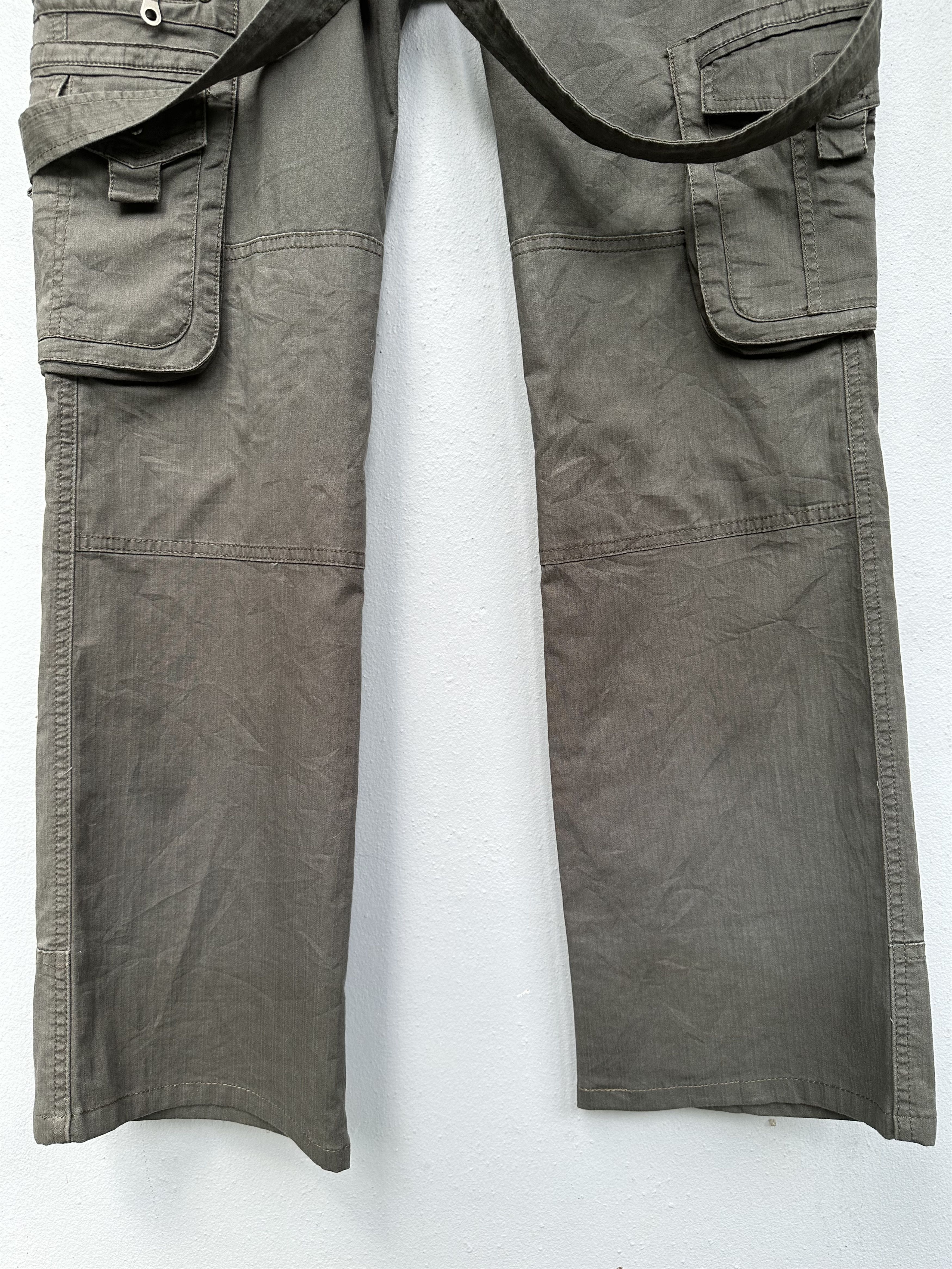 Hysteric Glamour Vintage Suspenders Semantic Design Bondage Cargo Pants Size US 32 / EU 48 - 6 Thumbnail