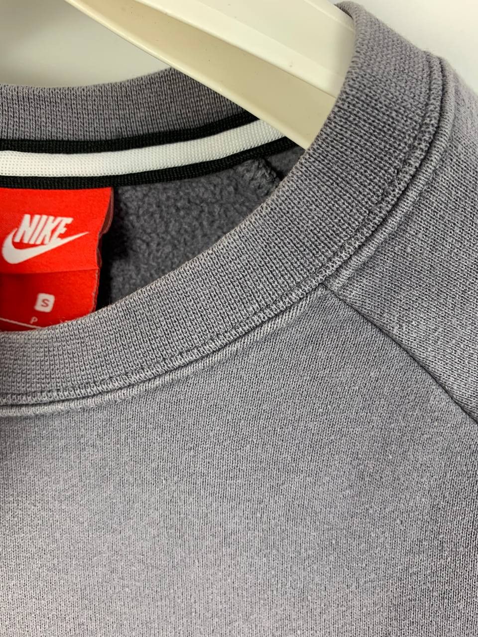 Nike Nike sweatshirt grey cotton S Size US S / EU 44-46 / 1 - 5 Thumbnail