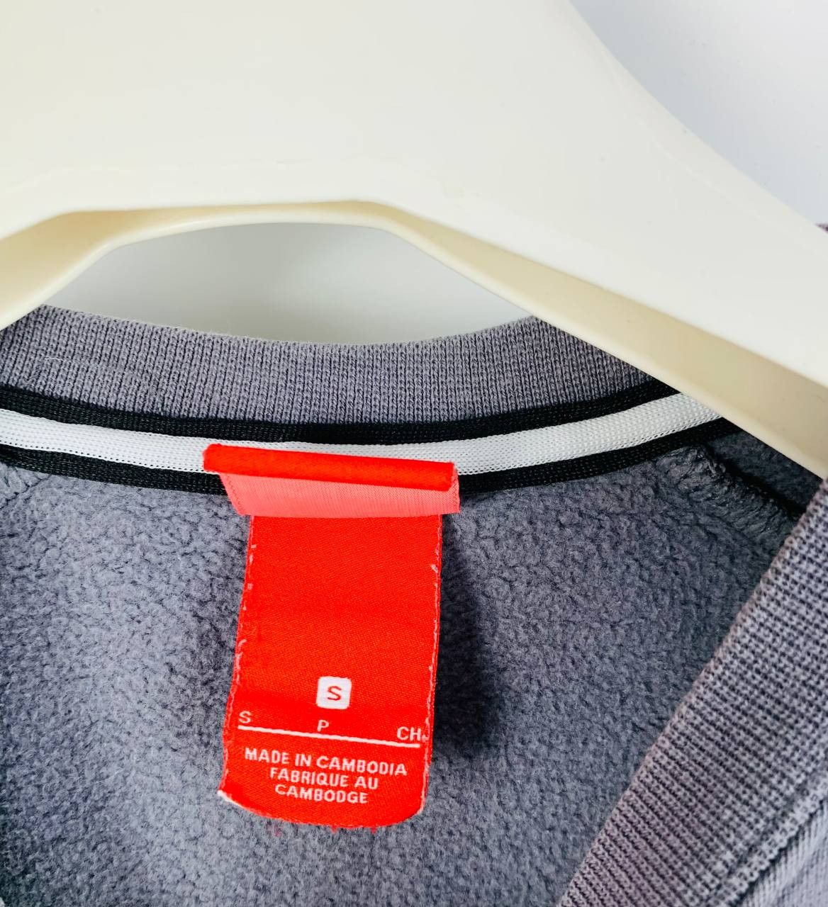 Nike Nike sweatshirt grey cotton S Size US S / EU 44-46 / 1 - 4 Thumbnail