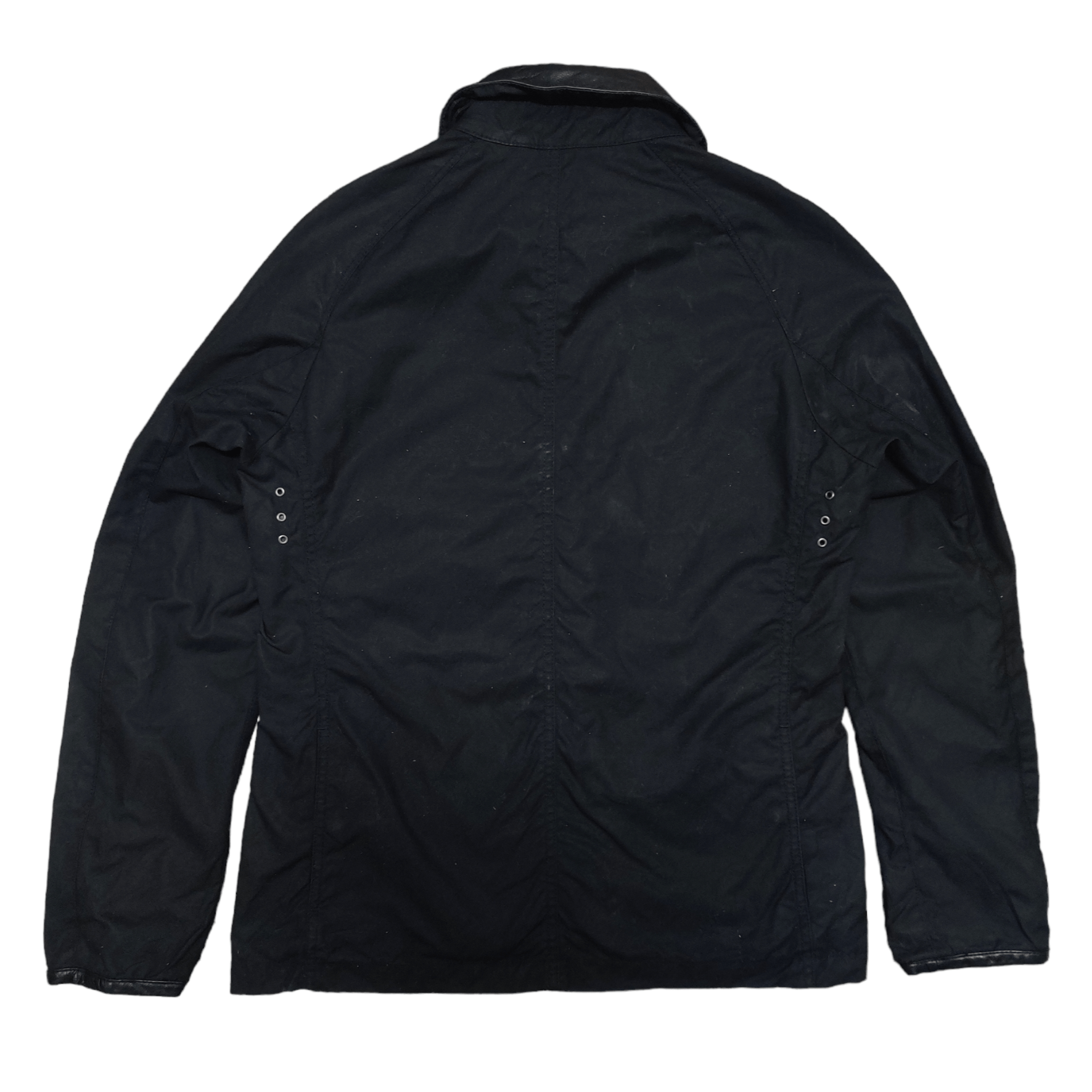 SHIPS Ships x The British Millerain Jacket Leather Collar Size US S / EU 44-46 / 1 - 13 Thumbnail