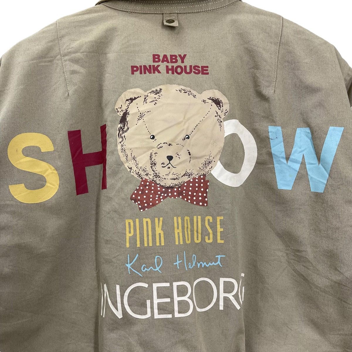 Japanese Brand × Karl Helmut × Pink House Vintage Karl Helmut Pink House Bomber Jacket Size M Size US M / EU 48-50 / 2 - 4 Thumbnail