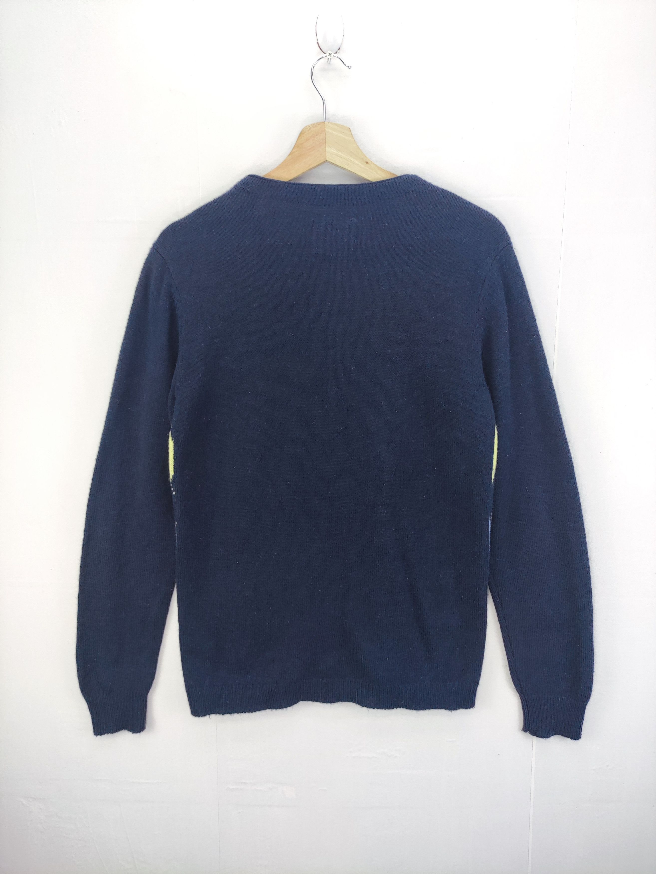 Edwin Vintage Edwin Wool Cardigan knit Sweater Diomond Style Size US S / EU 44-46 / 1 - 6 Thumbnail