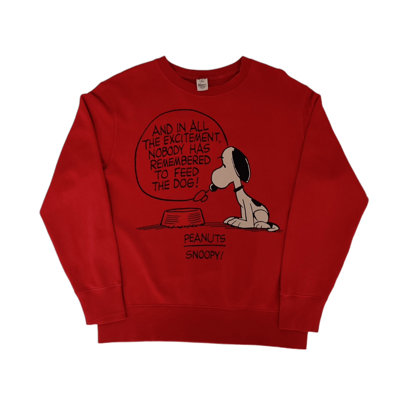 Cartoon Network × Uniqlo Uniqlo x Peanuts Snoopy Sweatshirt Crewneck Jumper Size US M / EU 48-50 / 2 - 1 Thumbnail