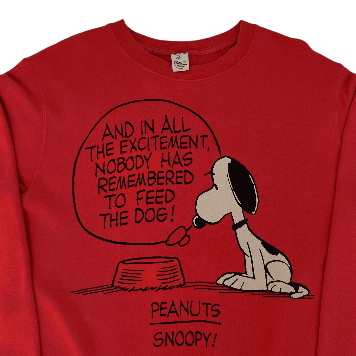 Cartoon Network × Uniqlo Uniqlo x Peanuts Snoopy Sweatshirt Crewneck Jumper Size US M / EU 48-50 / 2 - 2 Thumbnail