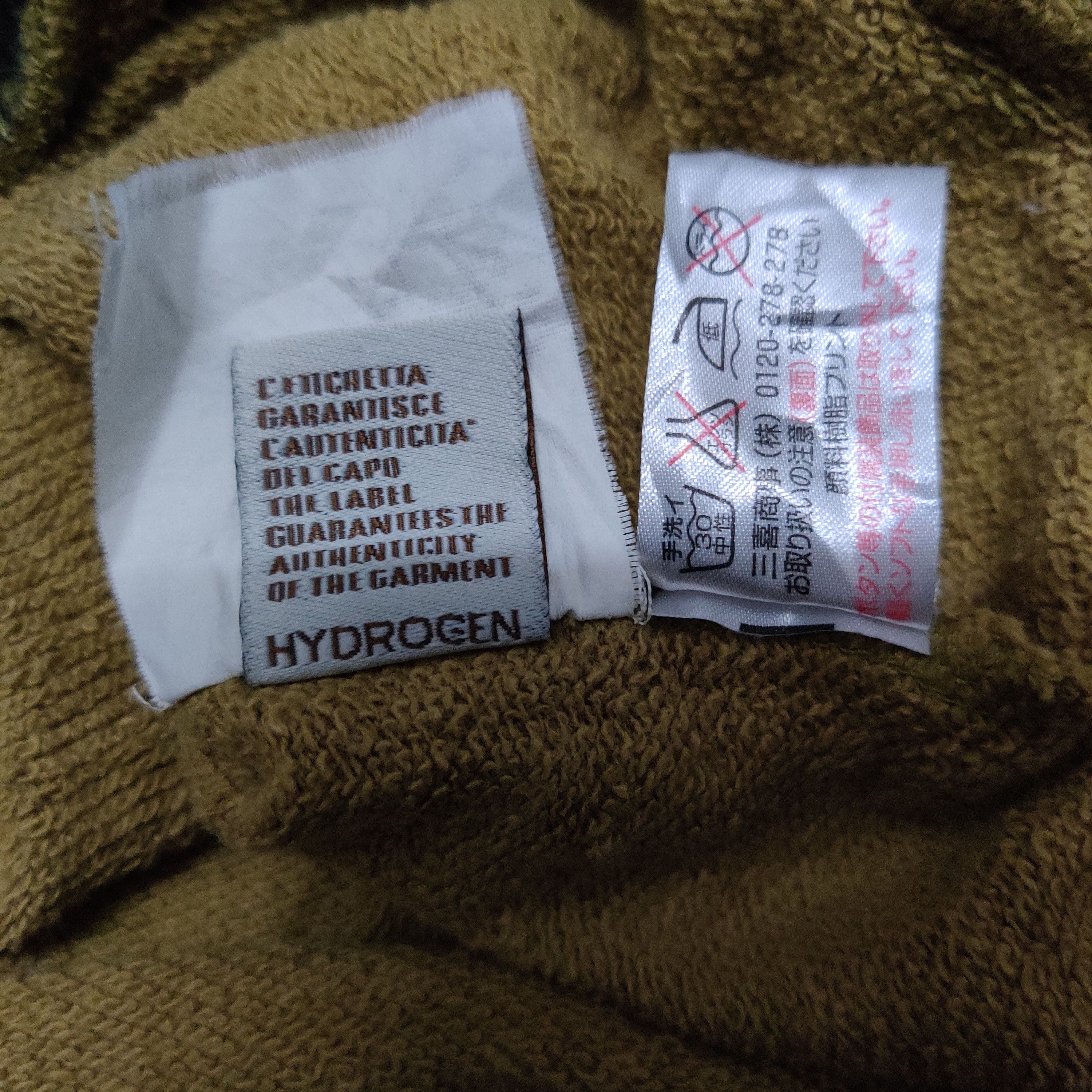 HYDROGEN 💥Limited Edition Vintage 1999 Hydrogen Skull Army Hoodie Size US M / EU 48-50 / 2 - 7 Thumbnail