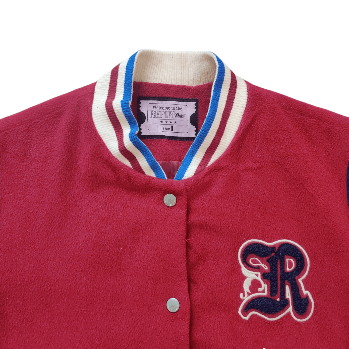Japanese Brand Vintage Repipi Armario Varsity Jacket Size US M / EU 48-50 / 2 - 2 Thumbnail