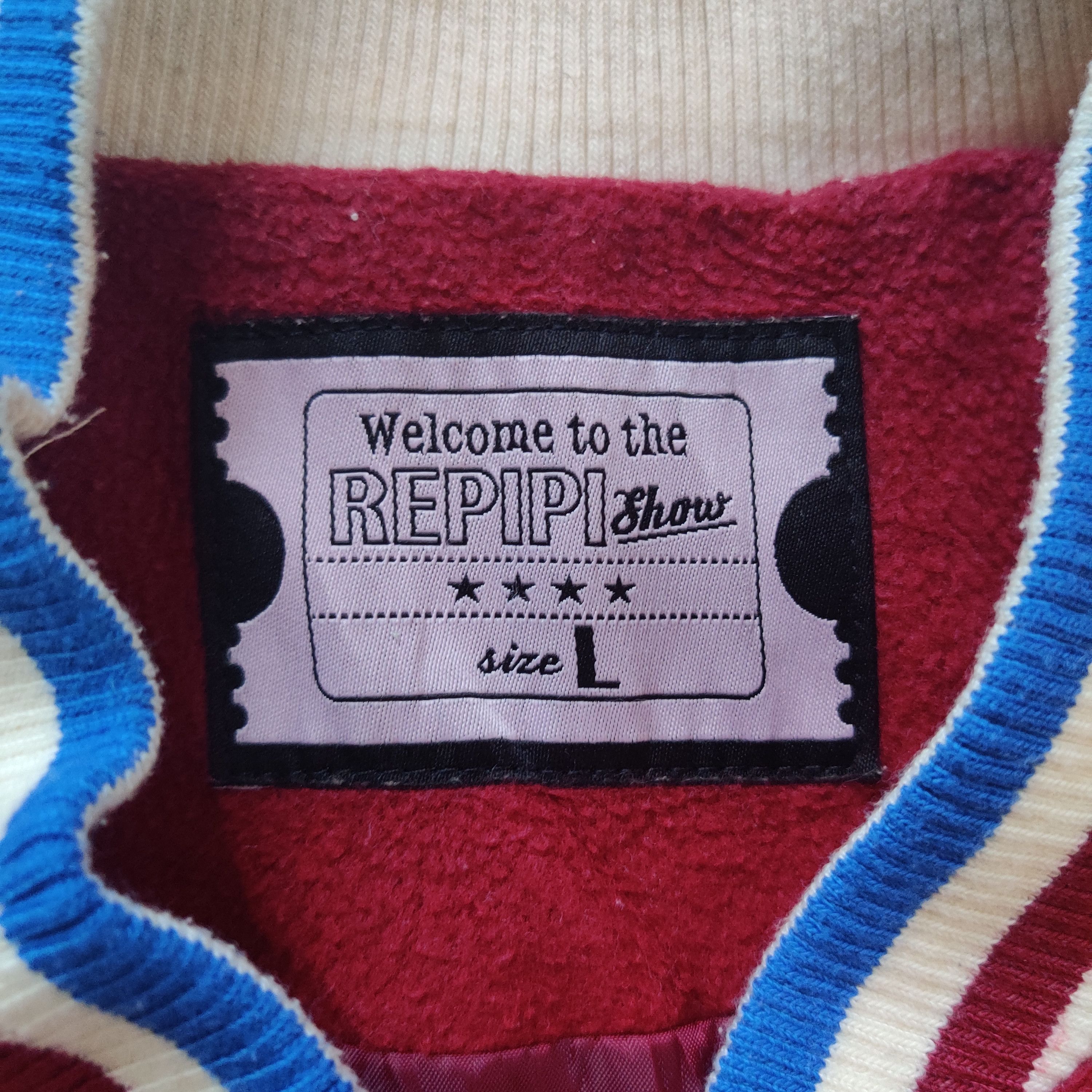 Japanese Brand Vintage Repipi Armario Varsity Jacket Size US M / EU 48-50 / 2 - 6 Thumbnail