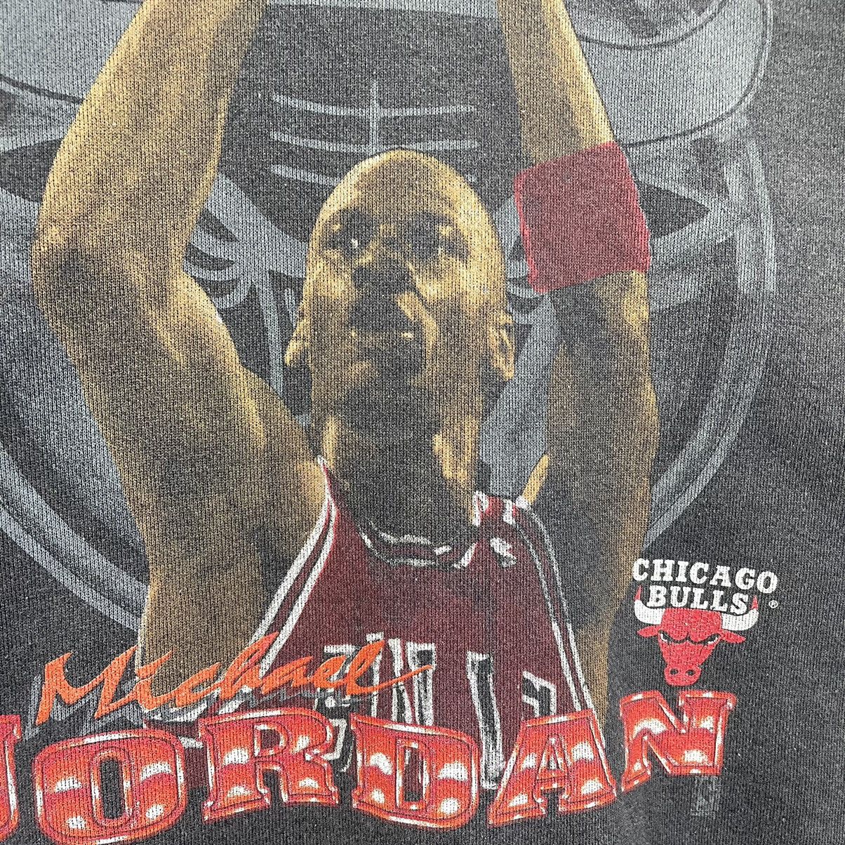 NBA × Vintage 90s Micheal Jordan Crewneck Sweatshirt Size M Size US M / EU 48-50 / 2 - 6 Thumbnail