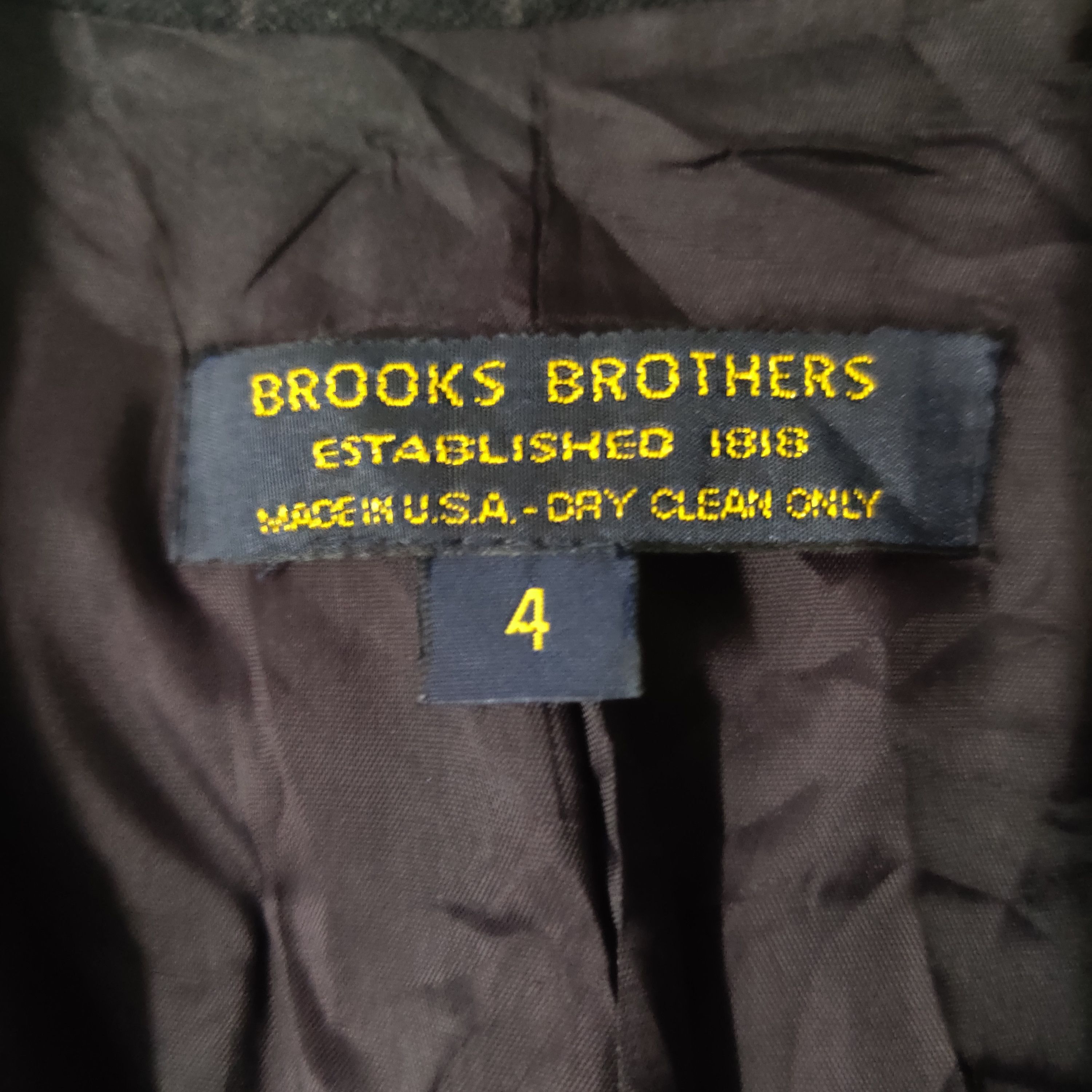 Brooks Brothers Vintage Brooks Brothers Wool Two Button Coat Balzer Jacket Size M / US 6-8 / IT 42-44 - 5 Thumbnail