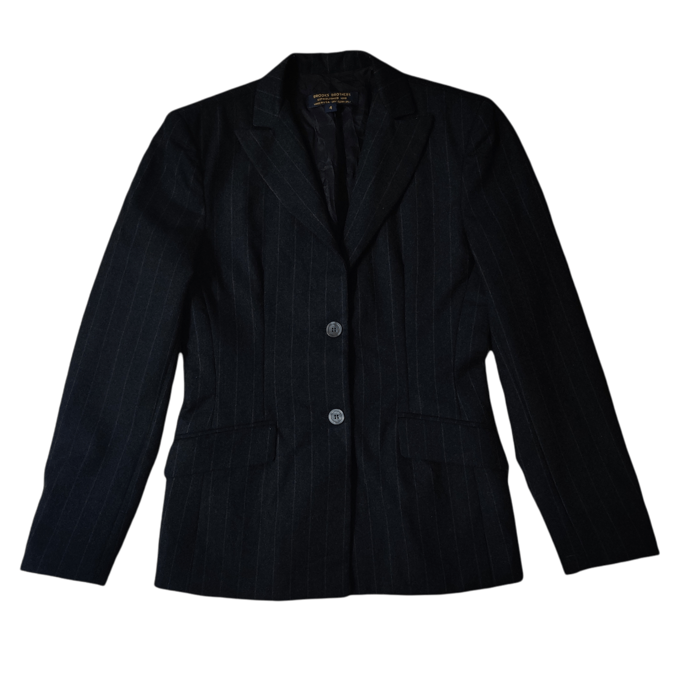 Brooks Brothers Vintage Brooks Brothers Wool Two Button Coat Balzer Jacket Size M / US 6-8 / IT 42-44 - 1 Thumbnail