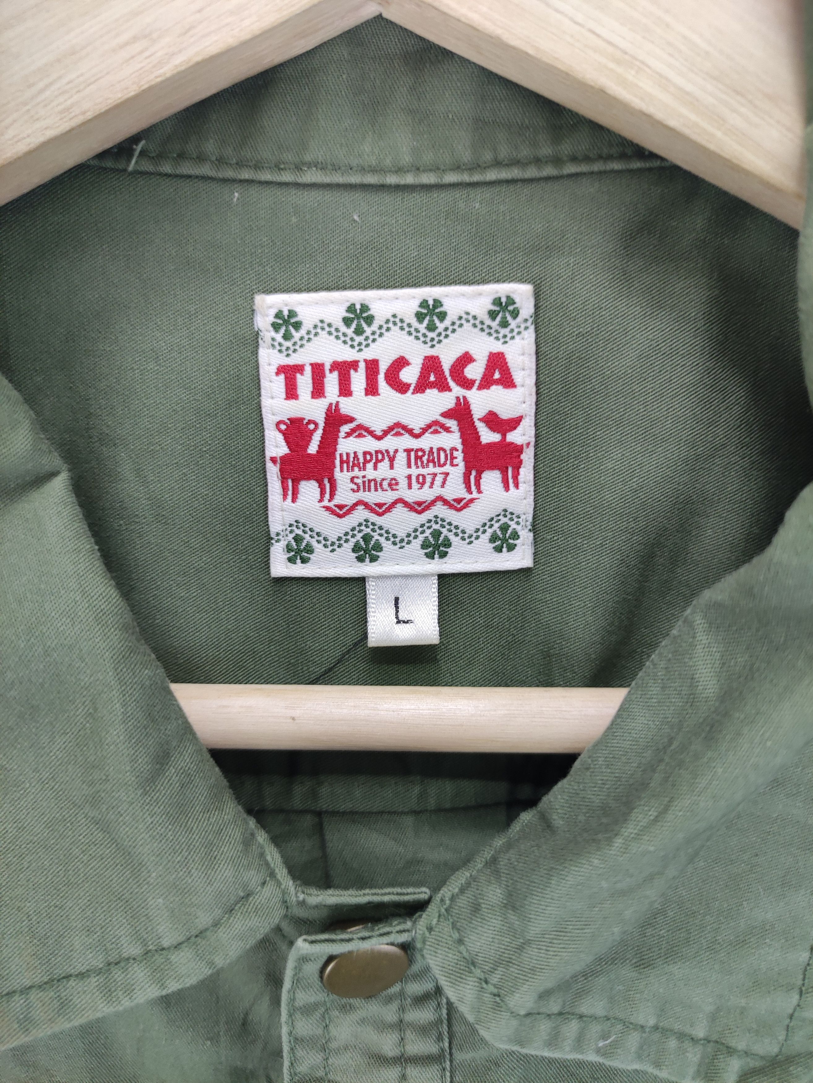 Japanese Brand Vintage Titicaca Jacket Snap Button Size S / US 4 / IT 40 - 2 Thumbnail