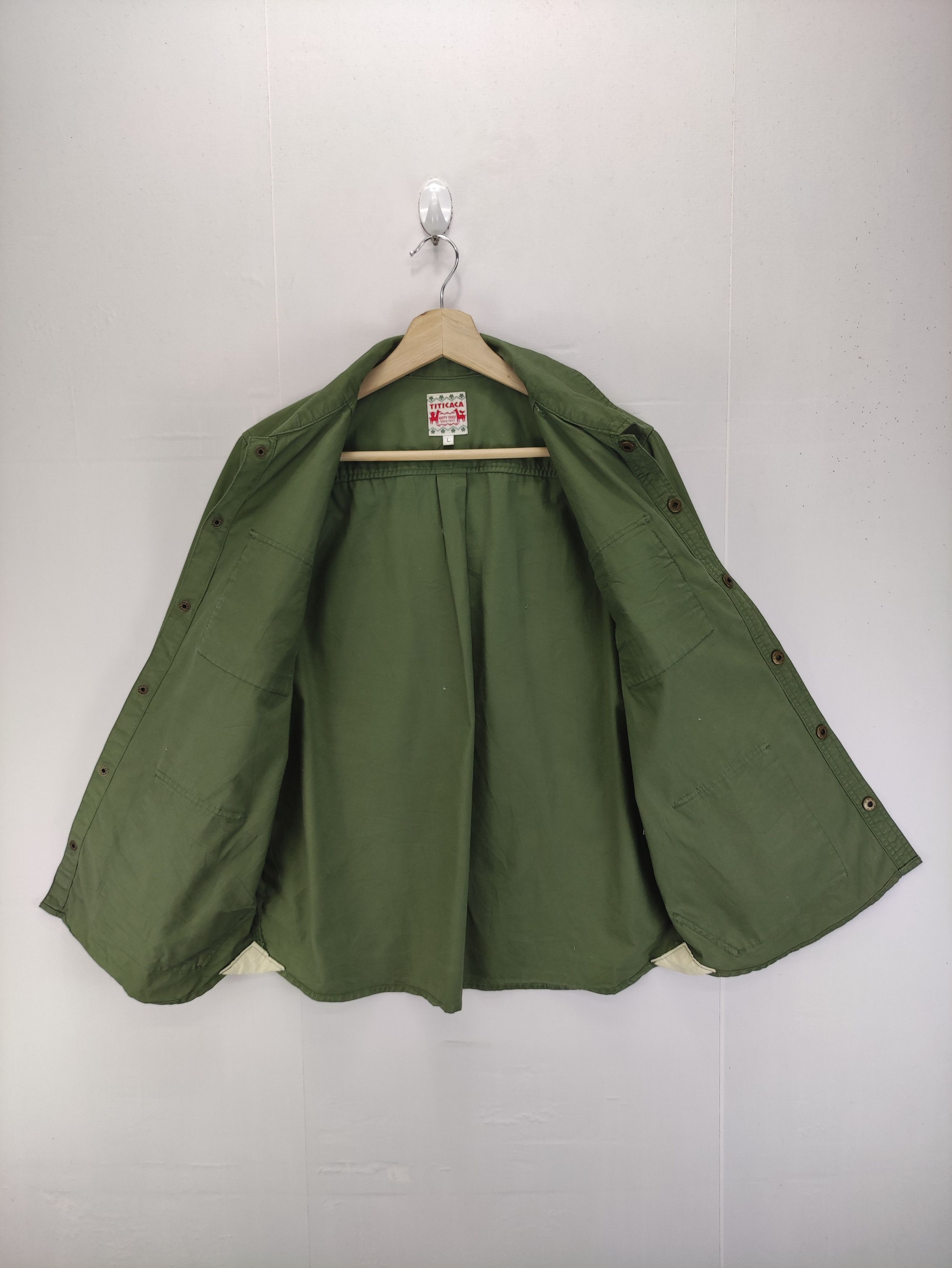Japanese Brand Vintage Titicaca Jacket Snap Button Size S / US 4 / IT 40 - 4 Thumbnail