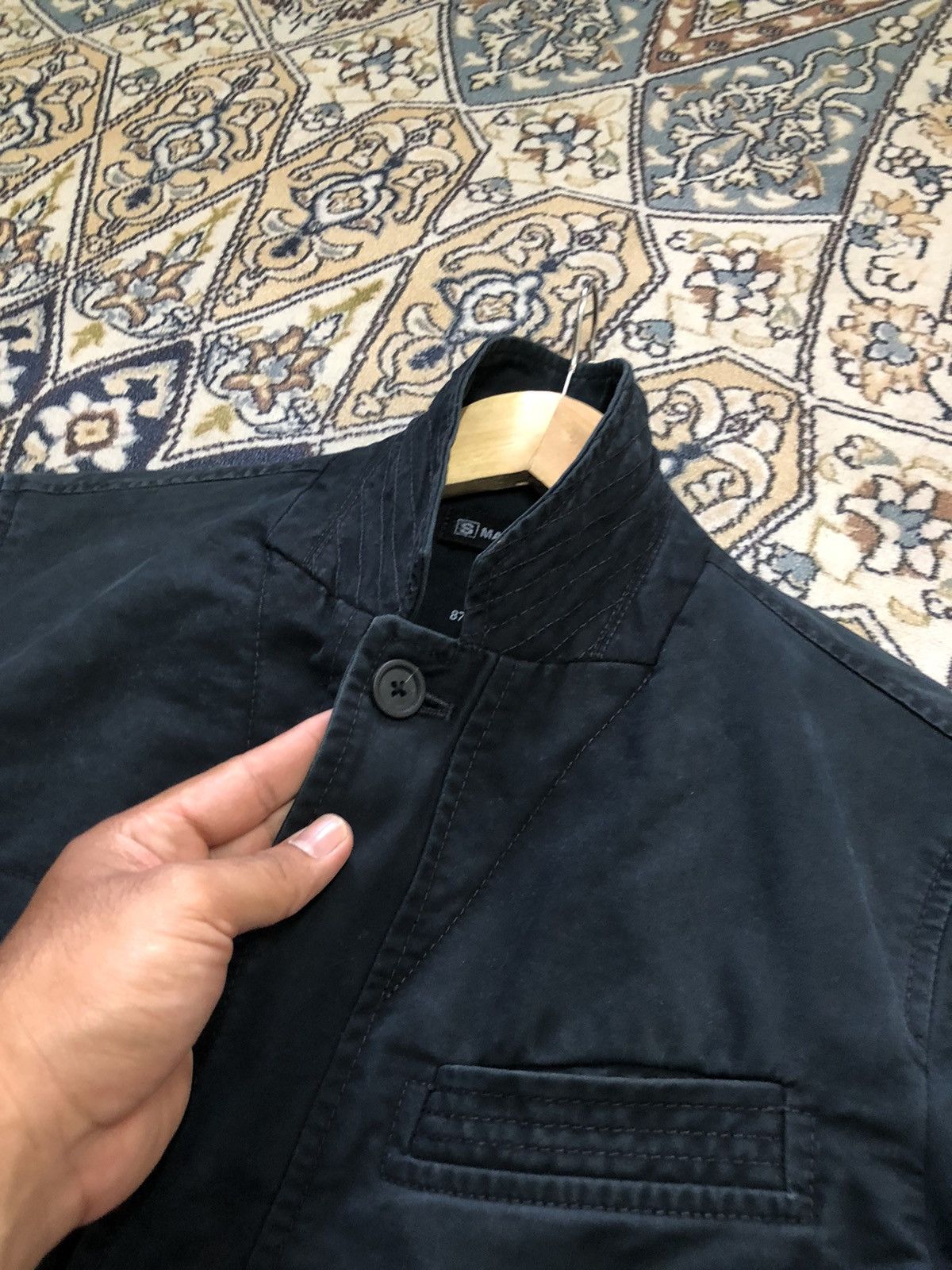 Gap Vintage Gap Faded Blue Hard Chroe Jacket Size US S / EU 44-46 / 1 - 8 Thumbnail