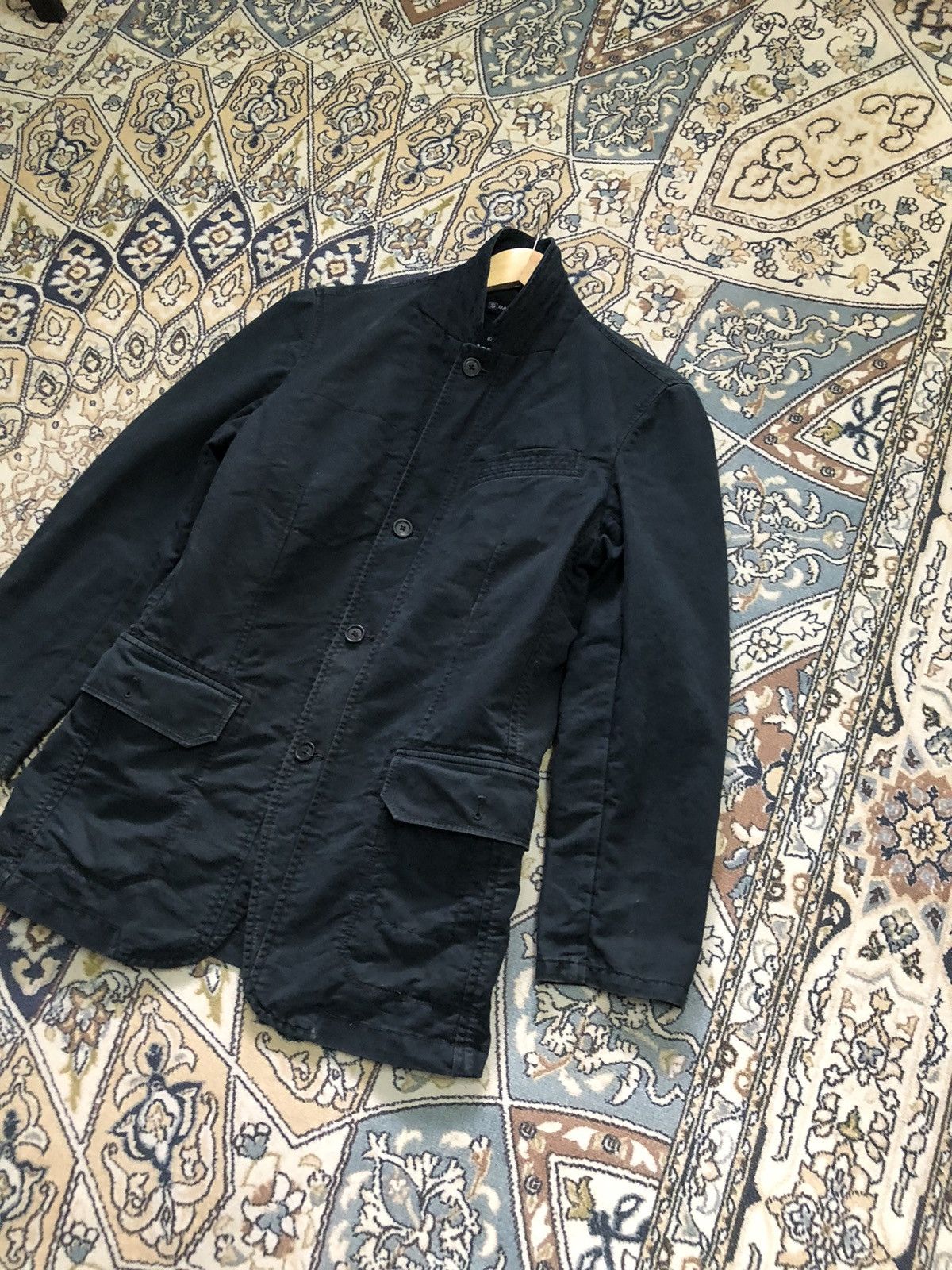 Gap Vintage Gap Faded Blue Hard Chroe Jacket Size US S / EU 44-46 / 1 - 4 Thumbnail