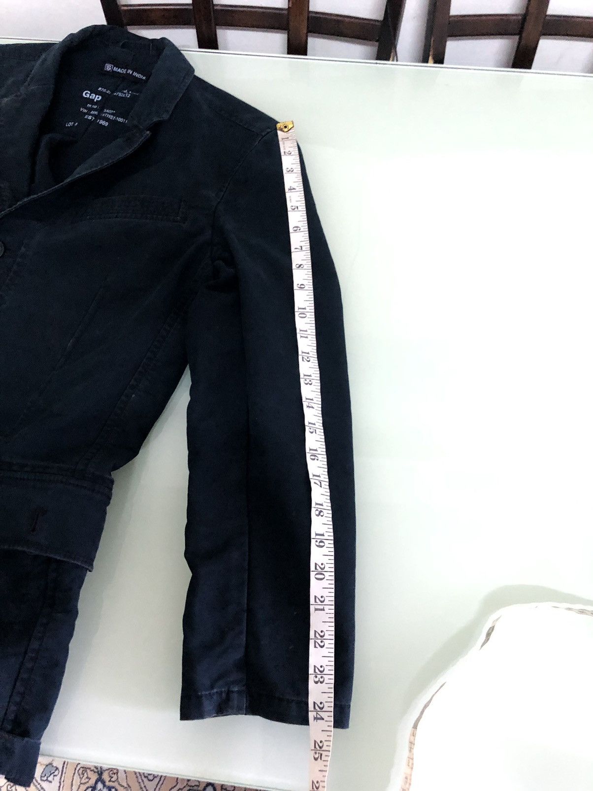 Gap Vintage Gap Faded Blue Hard Chroe Jacket Size US S / EU 44-46 / 1 - 18 Thumbnail