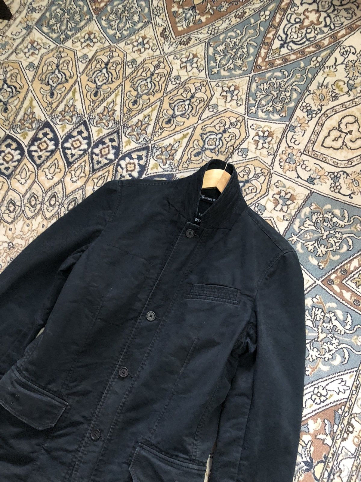 Gap Vintage Gap Faded Blue Hard Chroe Jacket Size US S / EU 44-46 / 1 - 5 Thumbnail