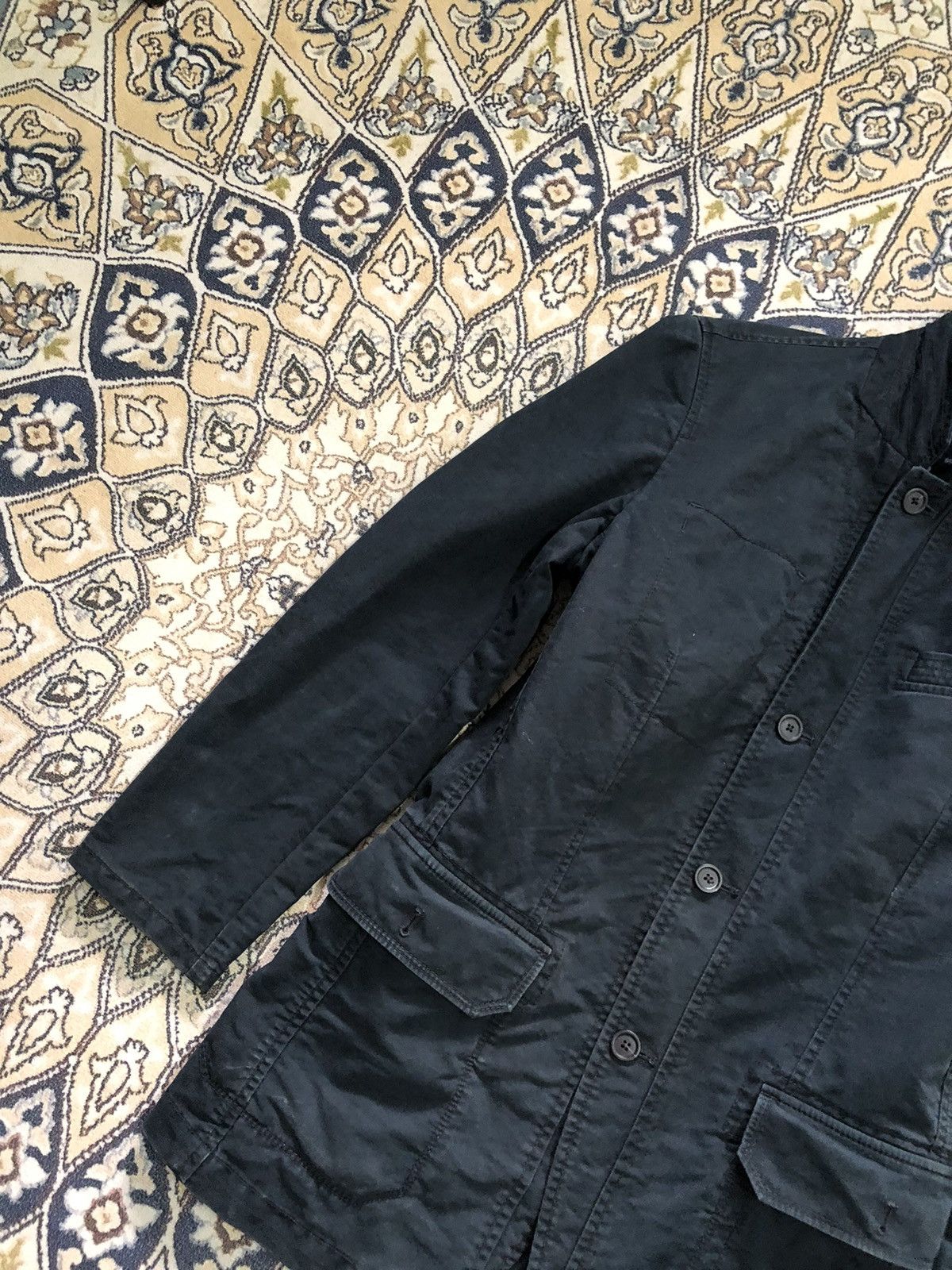Gap Vintage Gap Faded Blue Hard Chroe Jacket Size US S / EU 44-46 / 1 - 6 Thumbnail