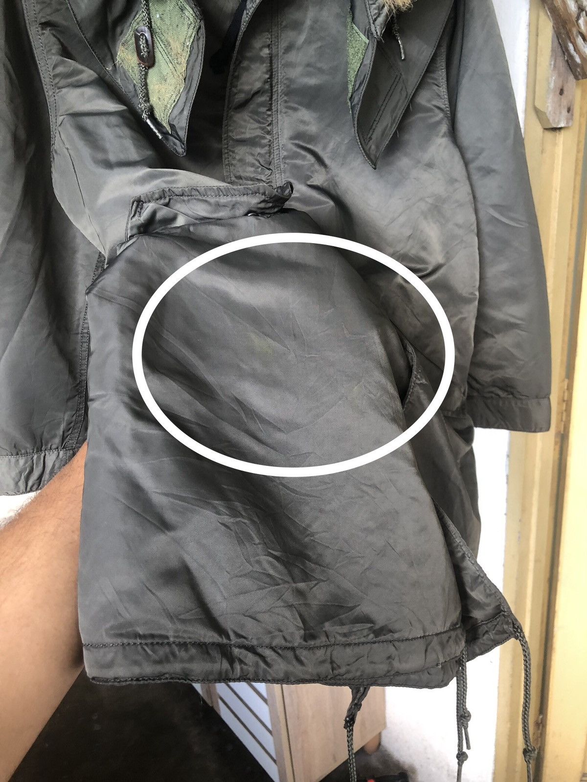 Alpha Industries Vintage Alpha Industries Military Parka Jacket With Fur Size US S / EU 44-46 / 1 - 9 Thumbnail