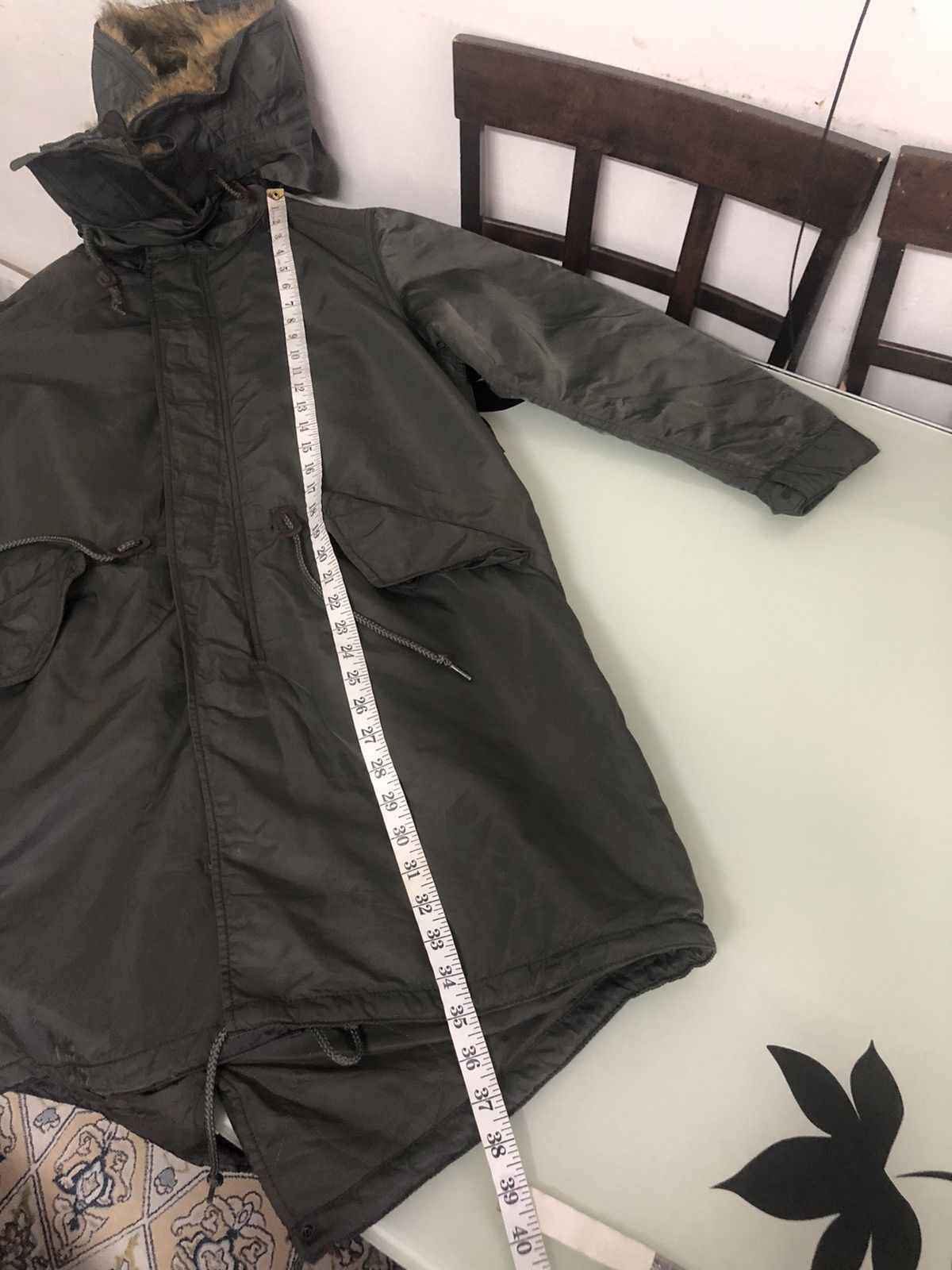 Alpha Industries Vintage Alpha Industries Military Parka Jacket With Fur Size US S / EU 44-46 / 1 - 25 Thumbnail