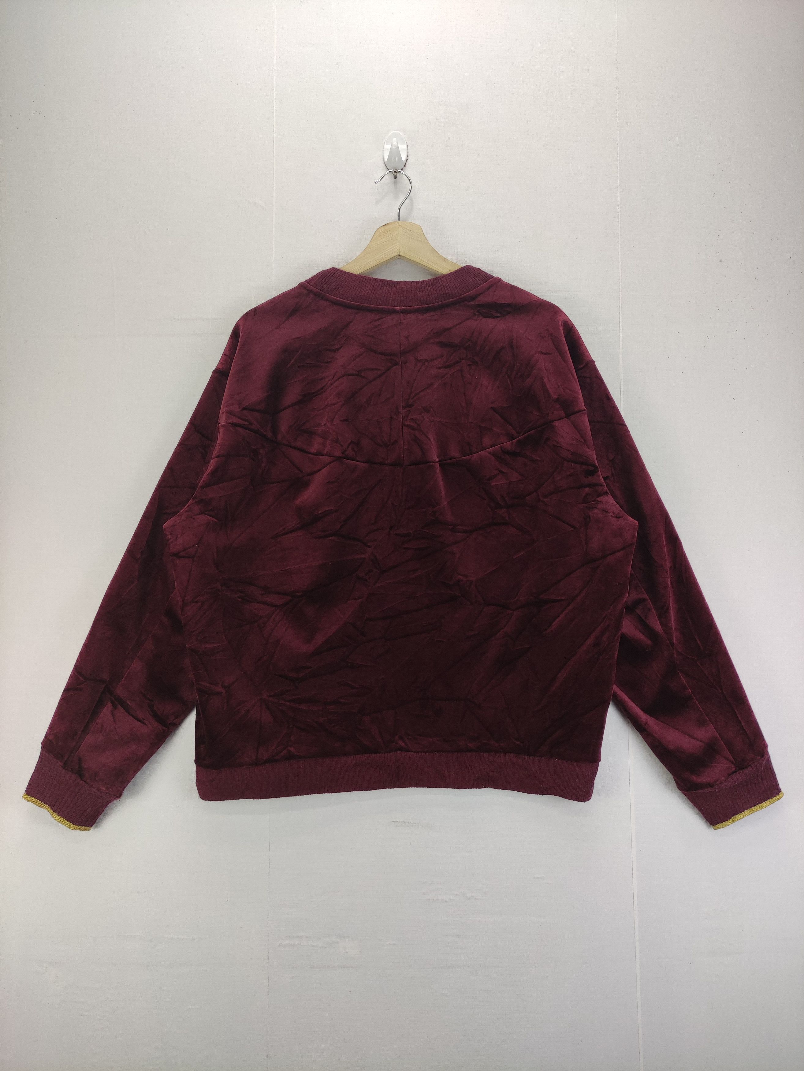 Japanese Brand Vintage Sukajan Velvet Sweatshirt Size US L / EU 52-54 / 3 - 3 Thumbnail