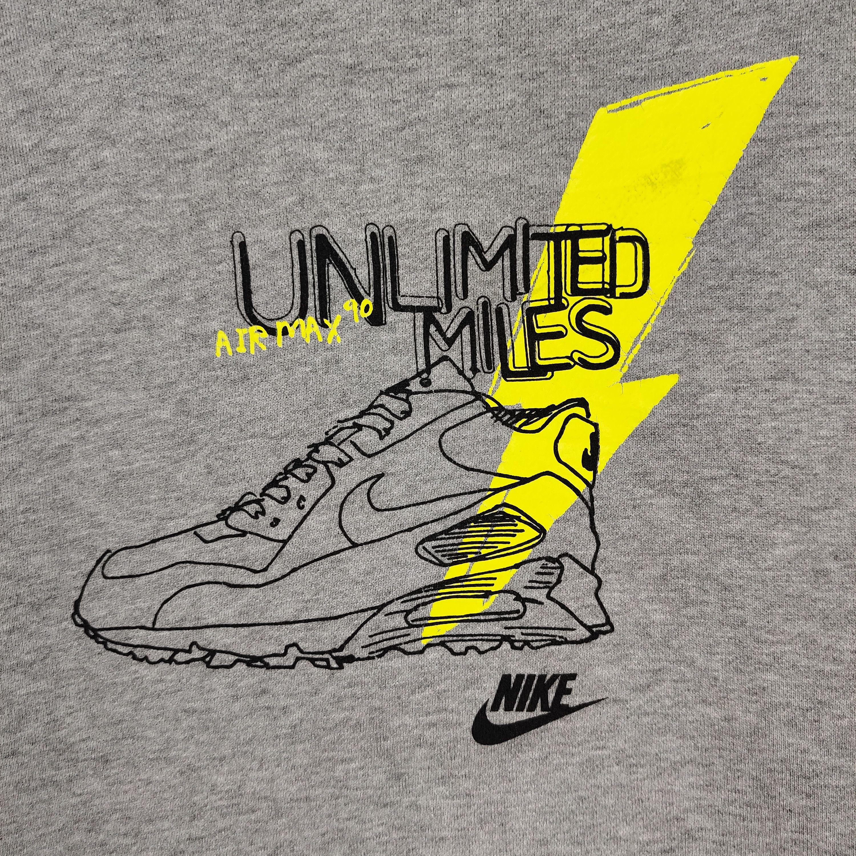 Nike Vintage Nike Unlimited Miles Sweatshirt Pullover Jumper Size US M / EU 48-50 / 2 - 2 Thumbnail