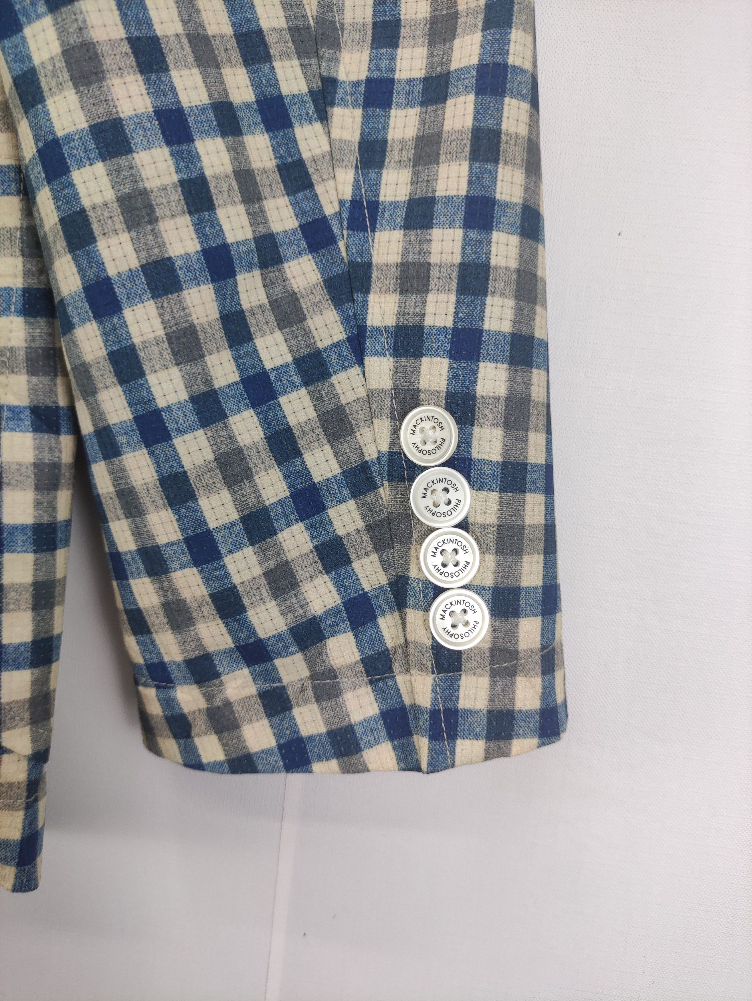 Mackintosh Vintage Mackintosh Philosophy Coat Blazer Jacket Checkered Size US S / EU 44-46 / 1 - 7 Thumbnail