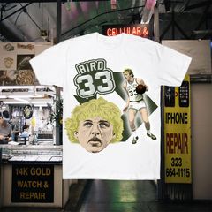 Larry Bird Boston 33 Legend Basketball Retro Caricature T Shirt -  Miscellaneous, Facebook Marketplace