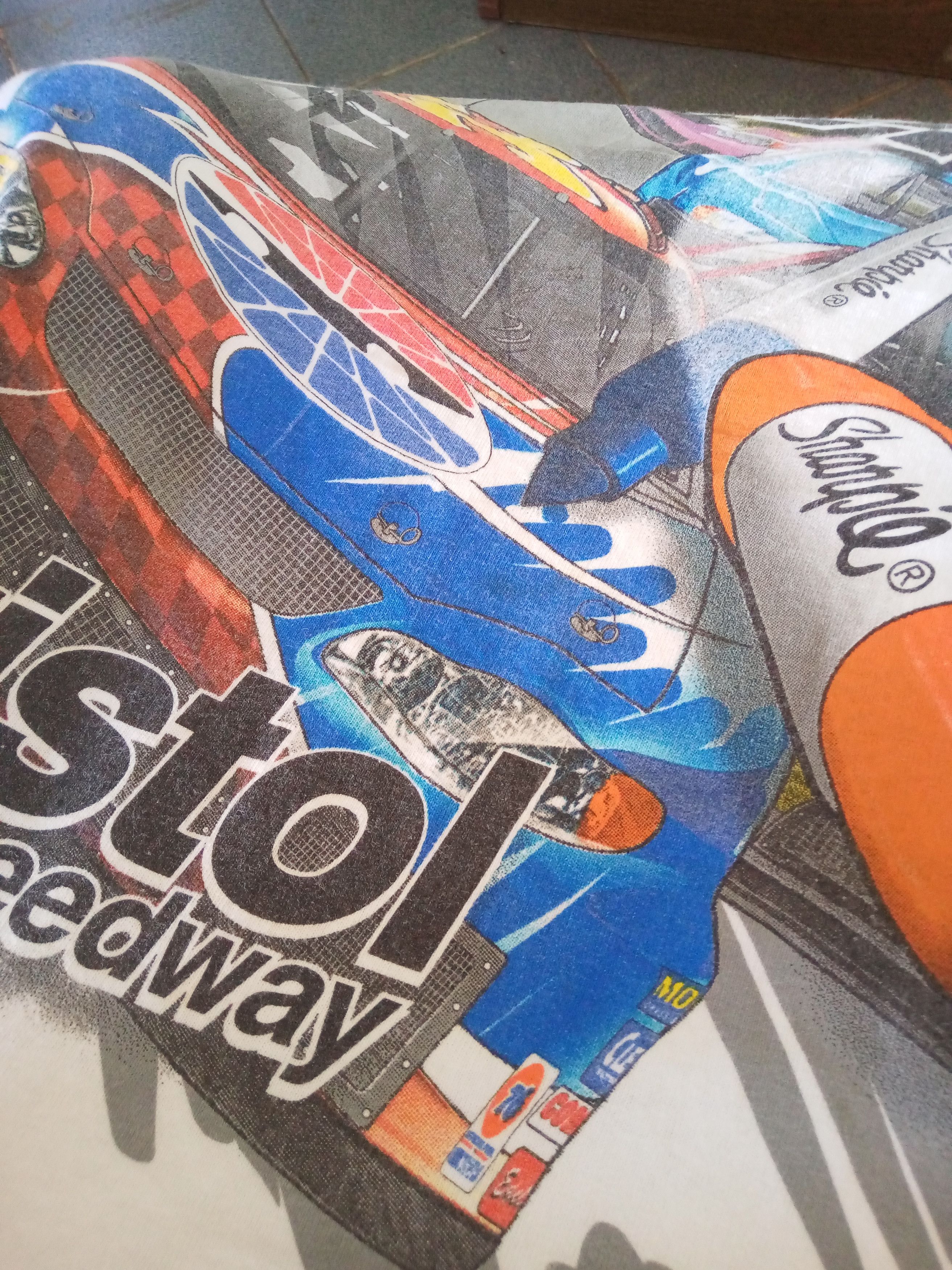 Ford vintage Nascar Bristol Overprint Sharpie Lubricant 76 2003 Size US L / EU 52-54 / 3 - 6 Thumbnail