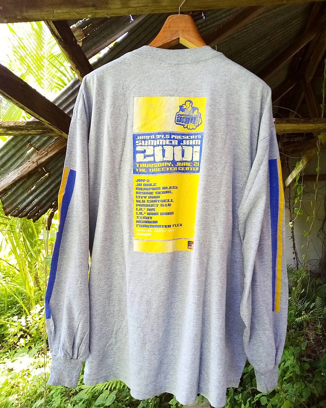 Band Tees Vintage 2001 Summer Jam Jay Z Ja Rule Li Bow wow Xzibit etc Size US XL / EU 56 / 4 - 2 Thumbnail