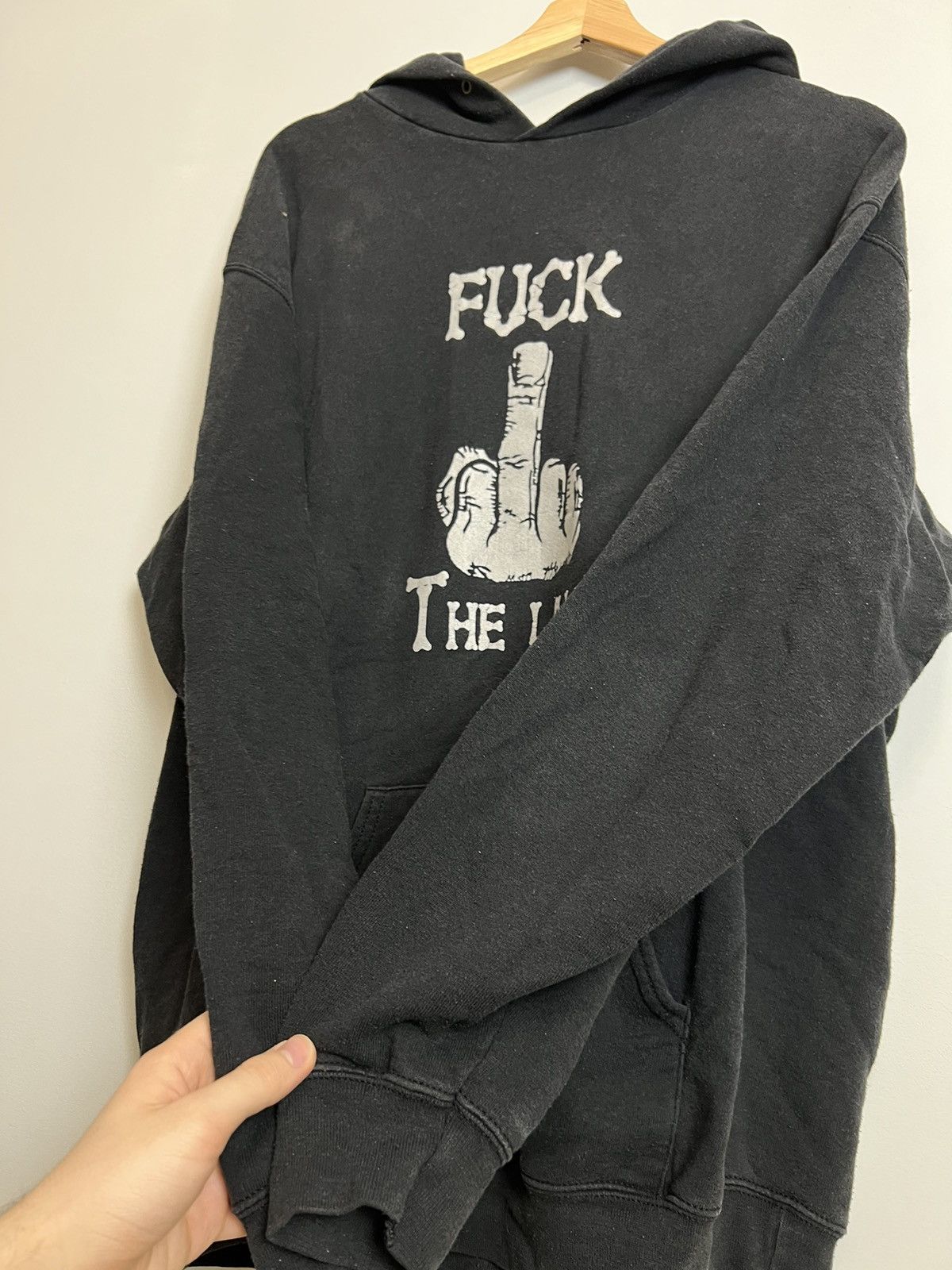 Seditionaries Rare Vintage 00s Hoodie ACAB Fuck The Law Anarchy Band Y2K Size US XL / EU 56 / 4 - 5 Thumbnail